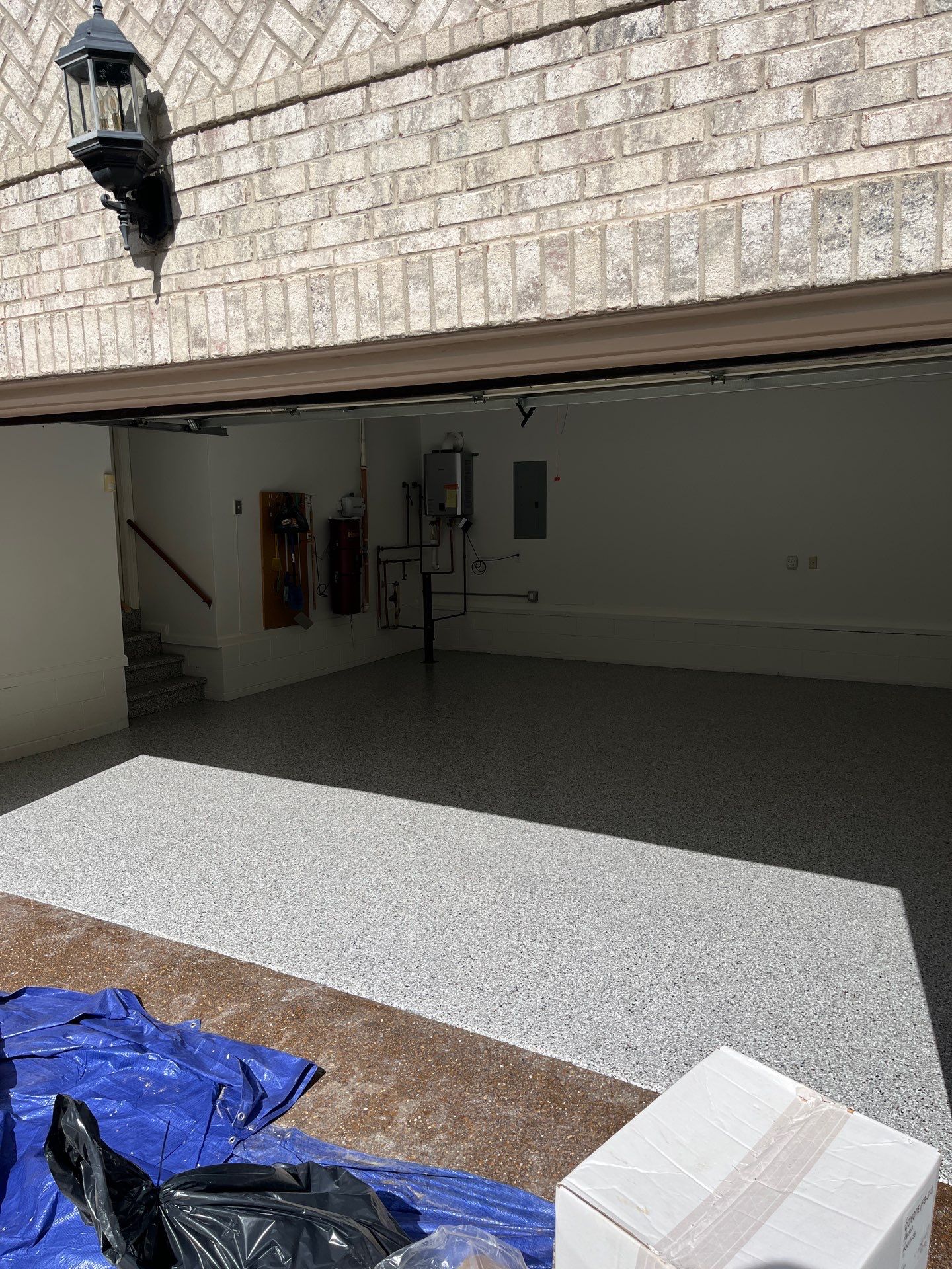 Garage Floor Coating using Coyote by My Garage Floor Guys