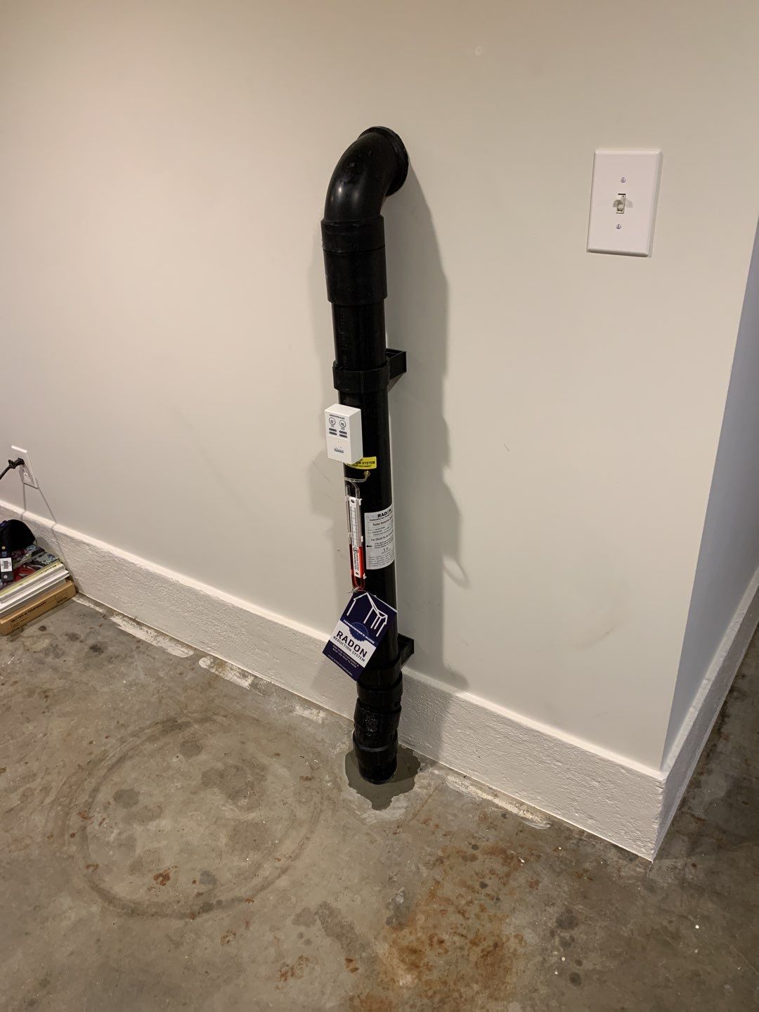 Subslab Radon System by JustRadon.Com