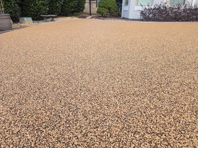 Pool Deck Using Brownstone