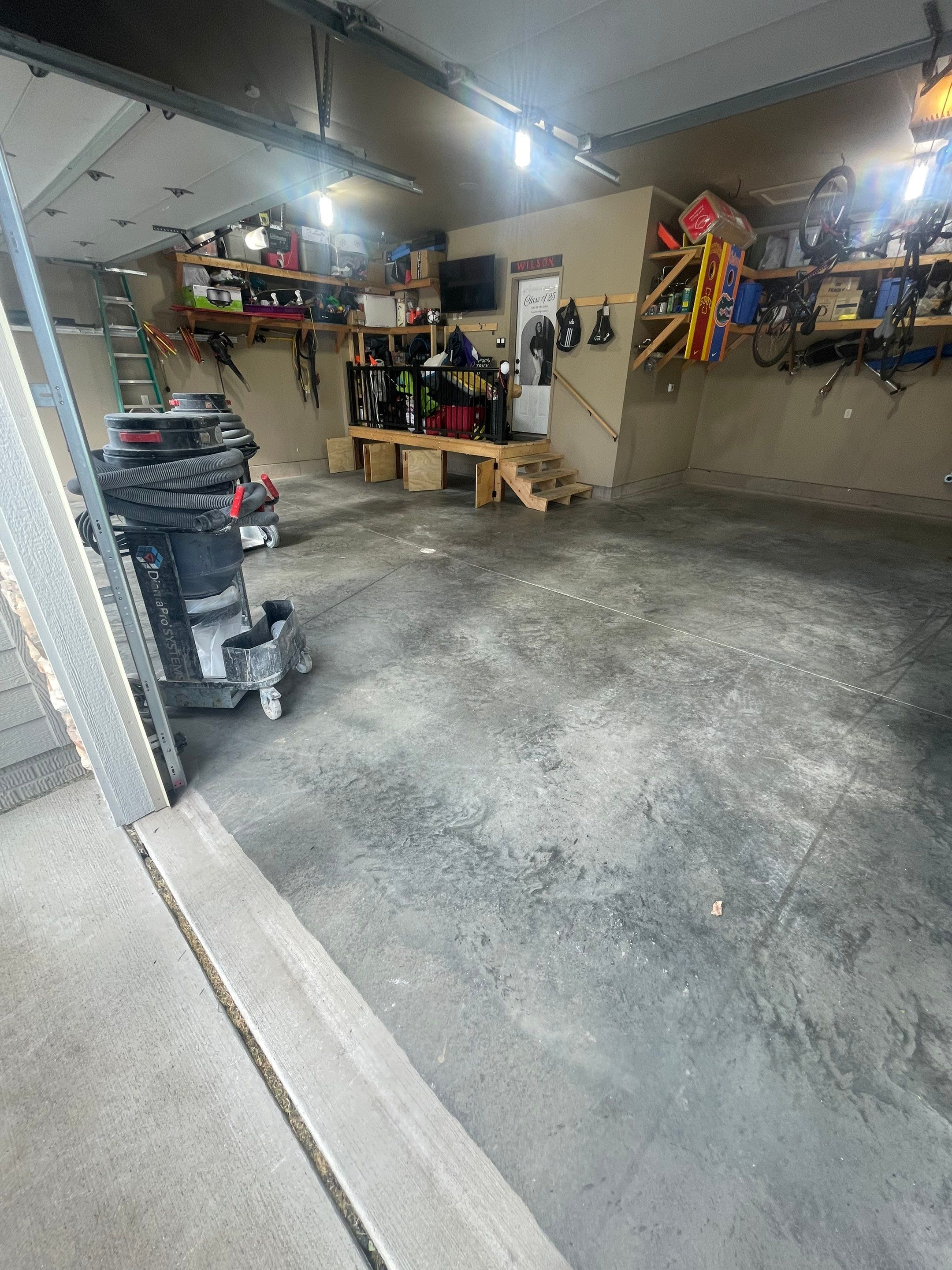 Garage Floor Coating in Tea, South Dakota by Select Painting, Coatings & Garage Cabinets