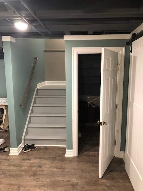 Basement Remodel by Ivy Lea Construction