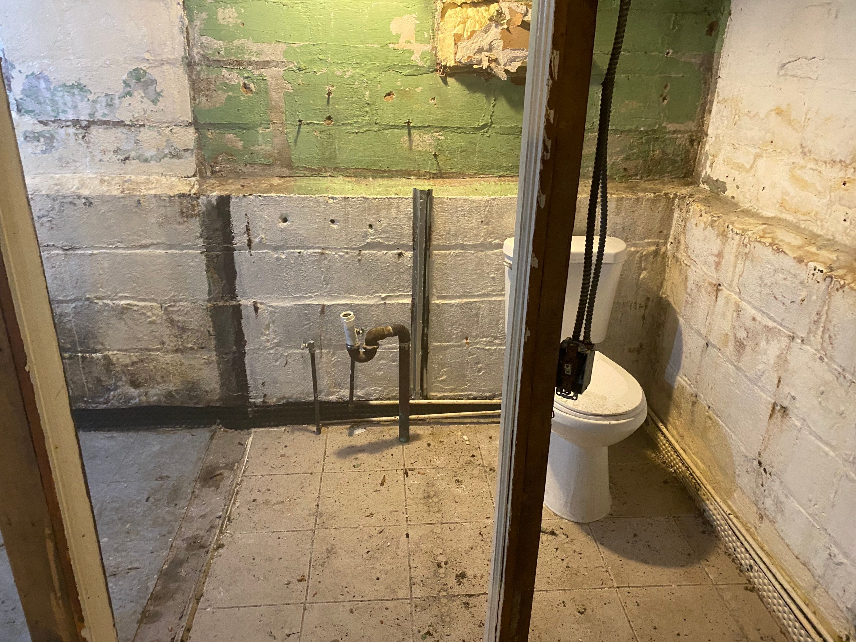 Interior French Drain Job in Bloomfield, NJ by Pure Service Pro, LLC 