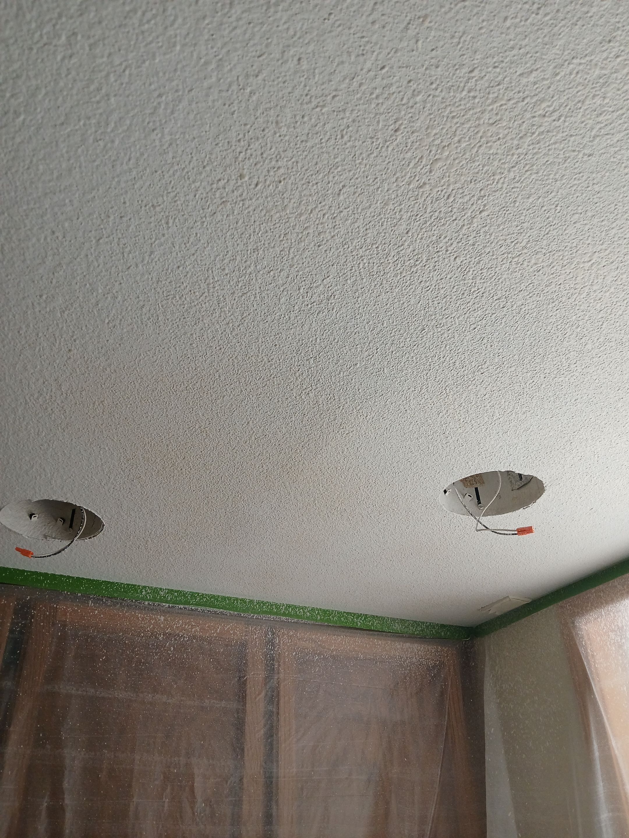 Ceiling Drywall Repair by Equipped Painting