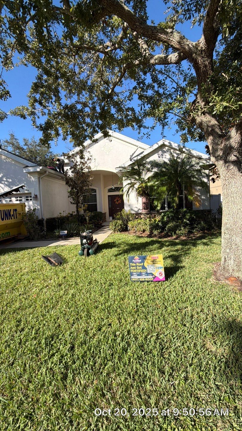 Comprehensive Residential Roof Replacement with Atlas Pinnacle Shingles in Orlando by Fortified Roofing Solutions Corp.