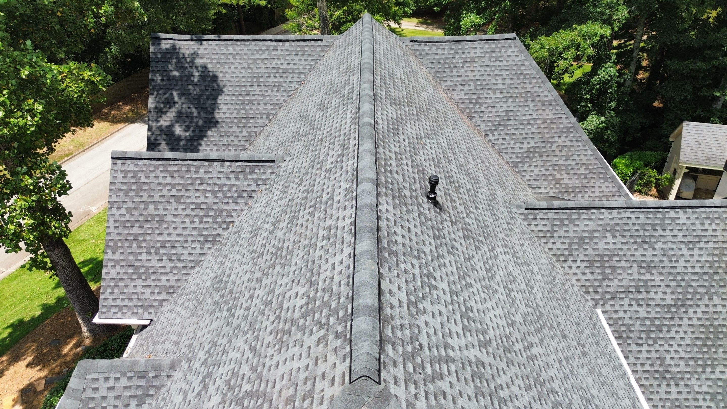 Stone Mountain, GA Roof Replacement GAF Timberline HDZ Charcoal by Reset Roofing