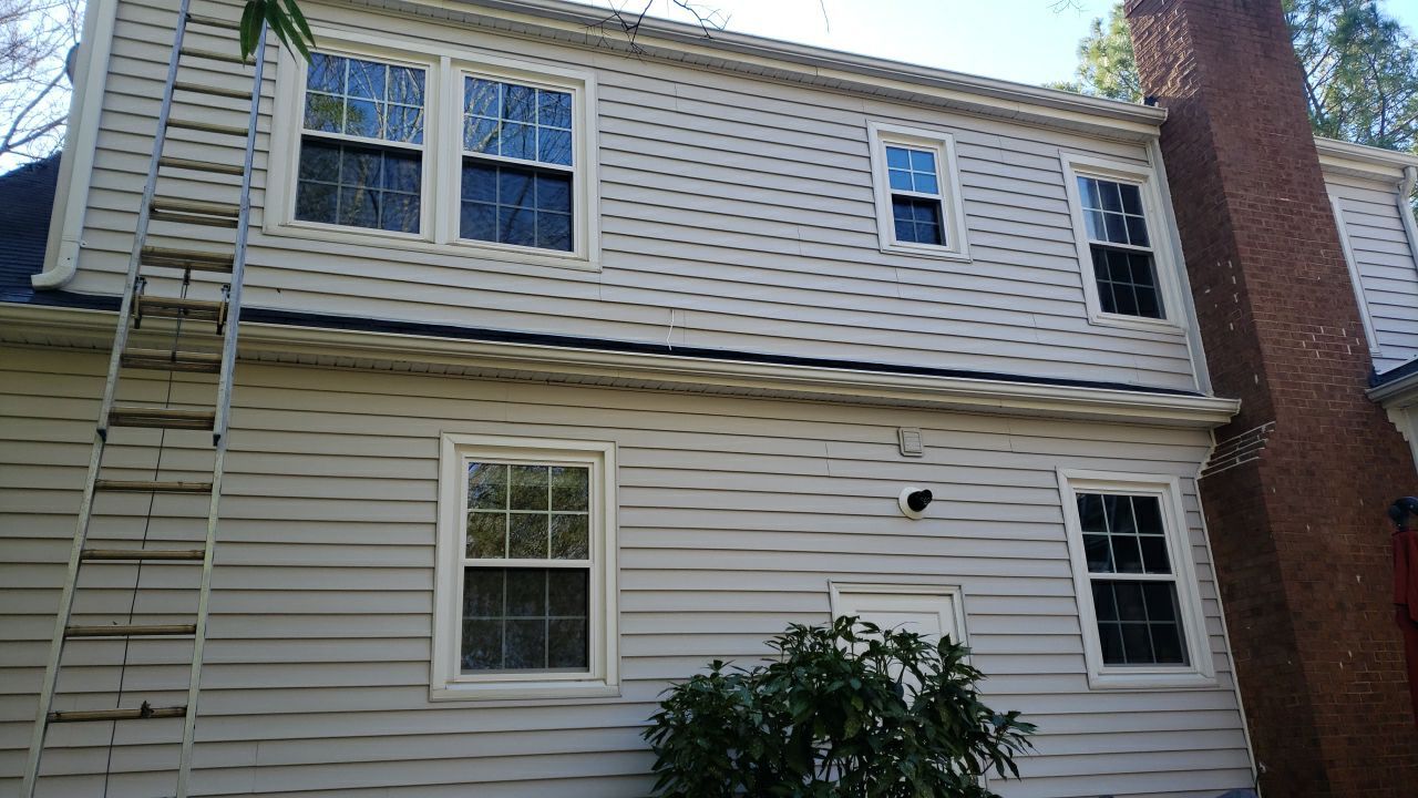 Gutter Cleaning and House wash by G&H Home Tech Pros LLC