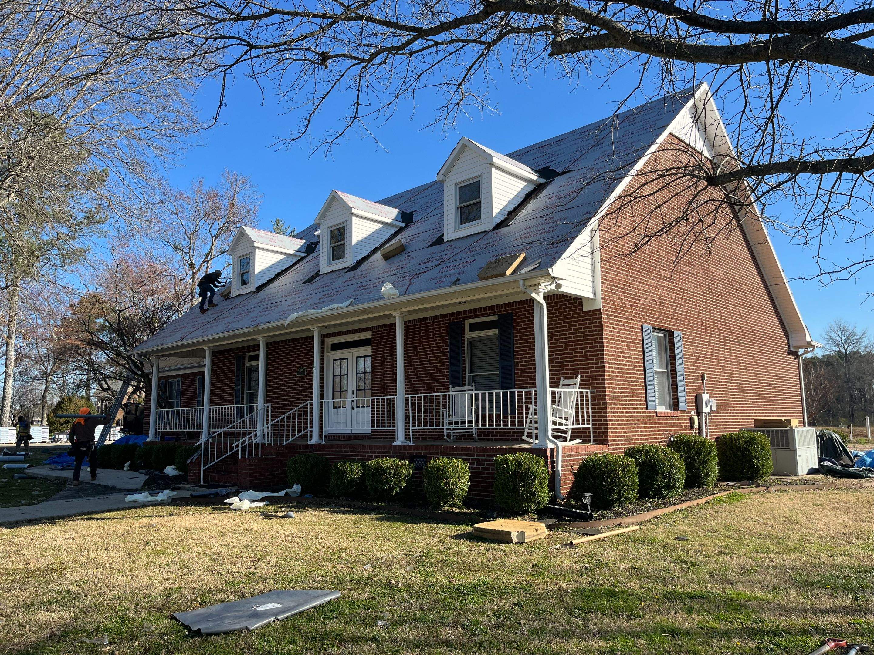 Project in Athens by BayCo Roofing