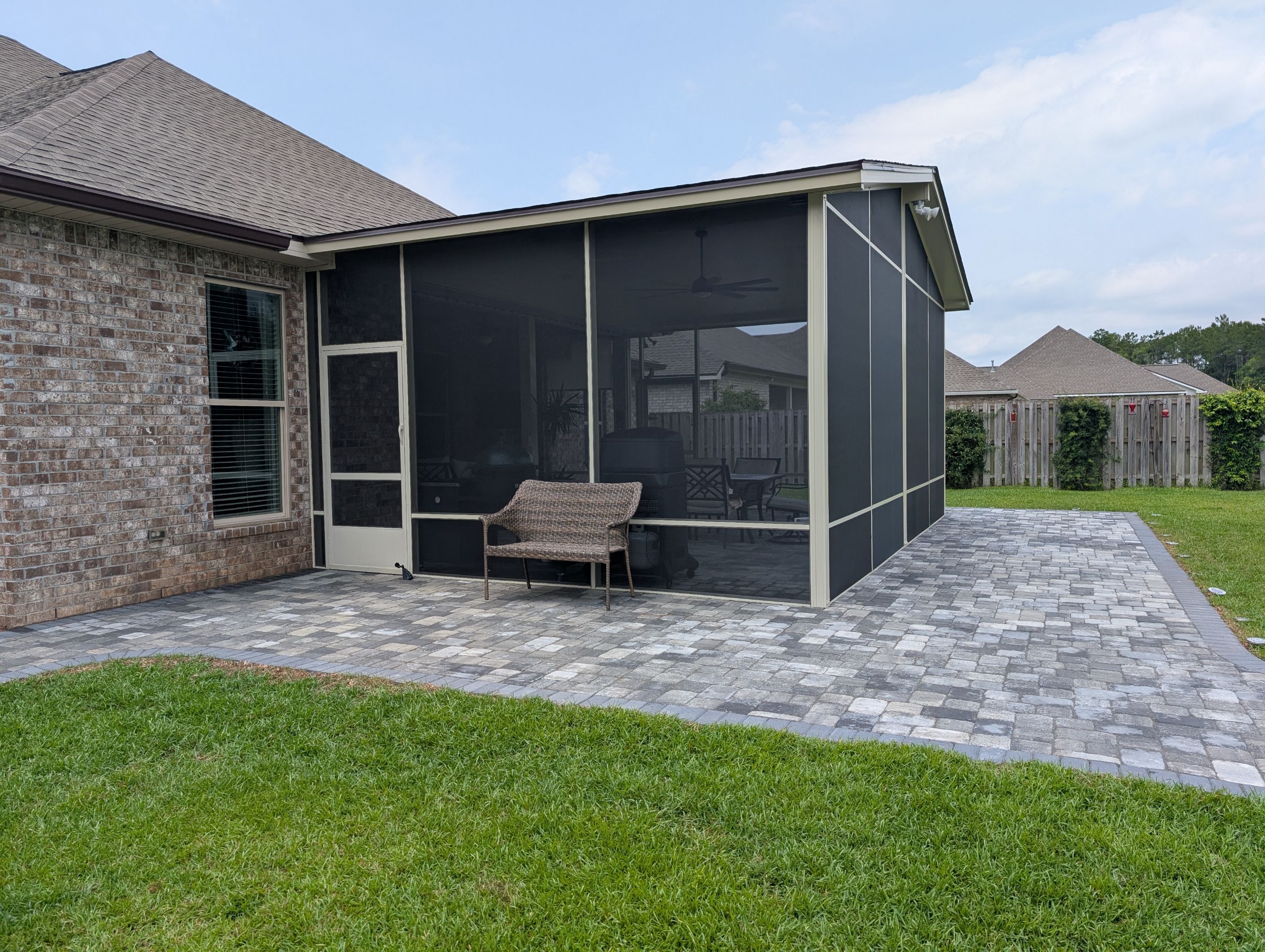 Patio Cover using Colorbeam by Titan Sunrooms