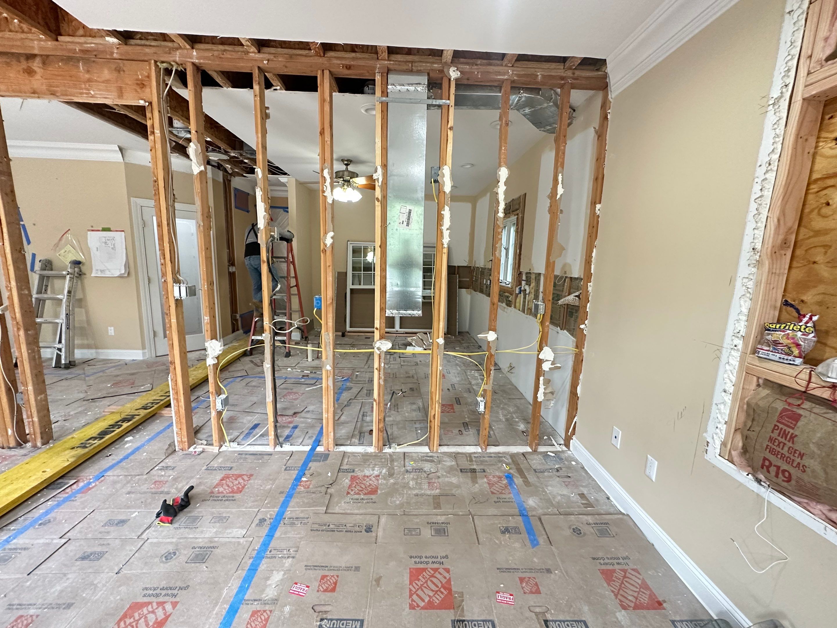 Kitchen Remodel using Cabinets by Home Concepts Construction