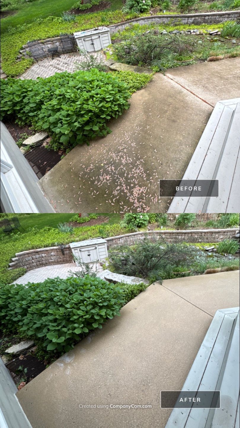 Project in Algonquin by Simmons Power & Soft Washing