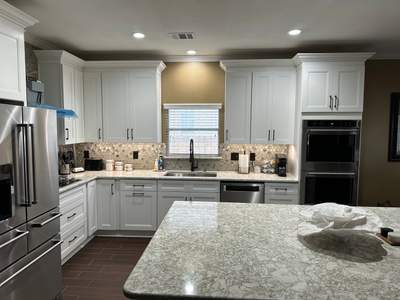 Cibolo, TX Kitchen Remodel with Island Upgrade