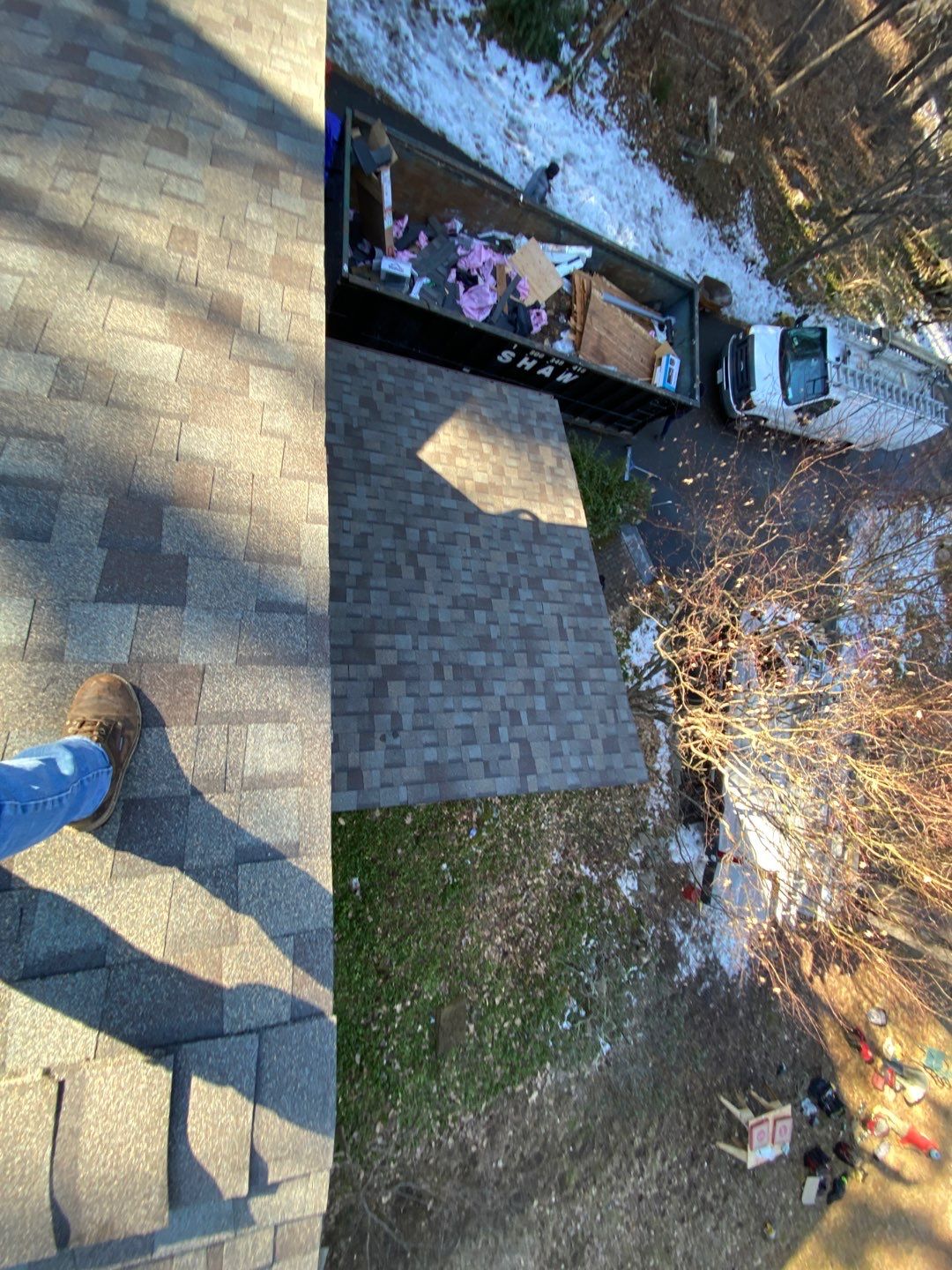 Residential Roofing Installation using Owens Corning TruDefinition by Sensible Home Solutions