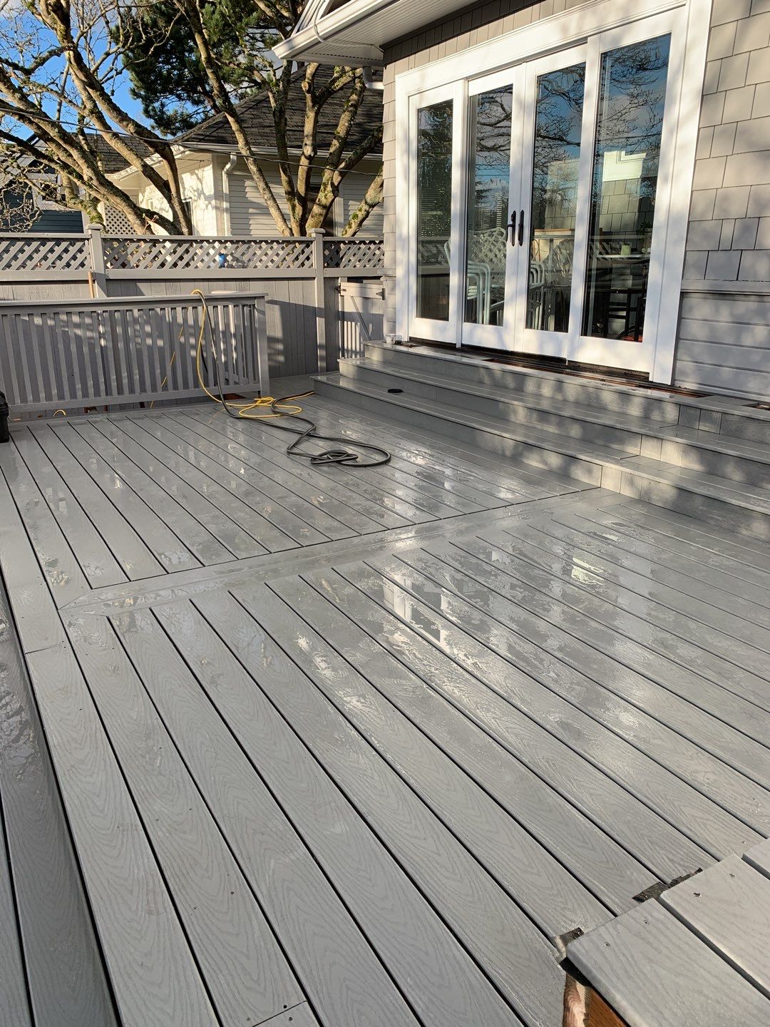 Tangletown Trex Resurface by Alki deck builders