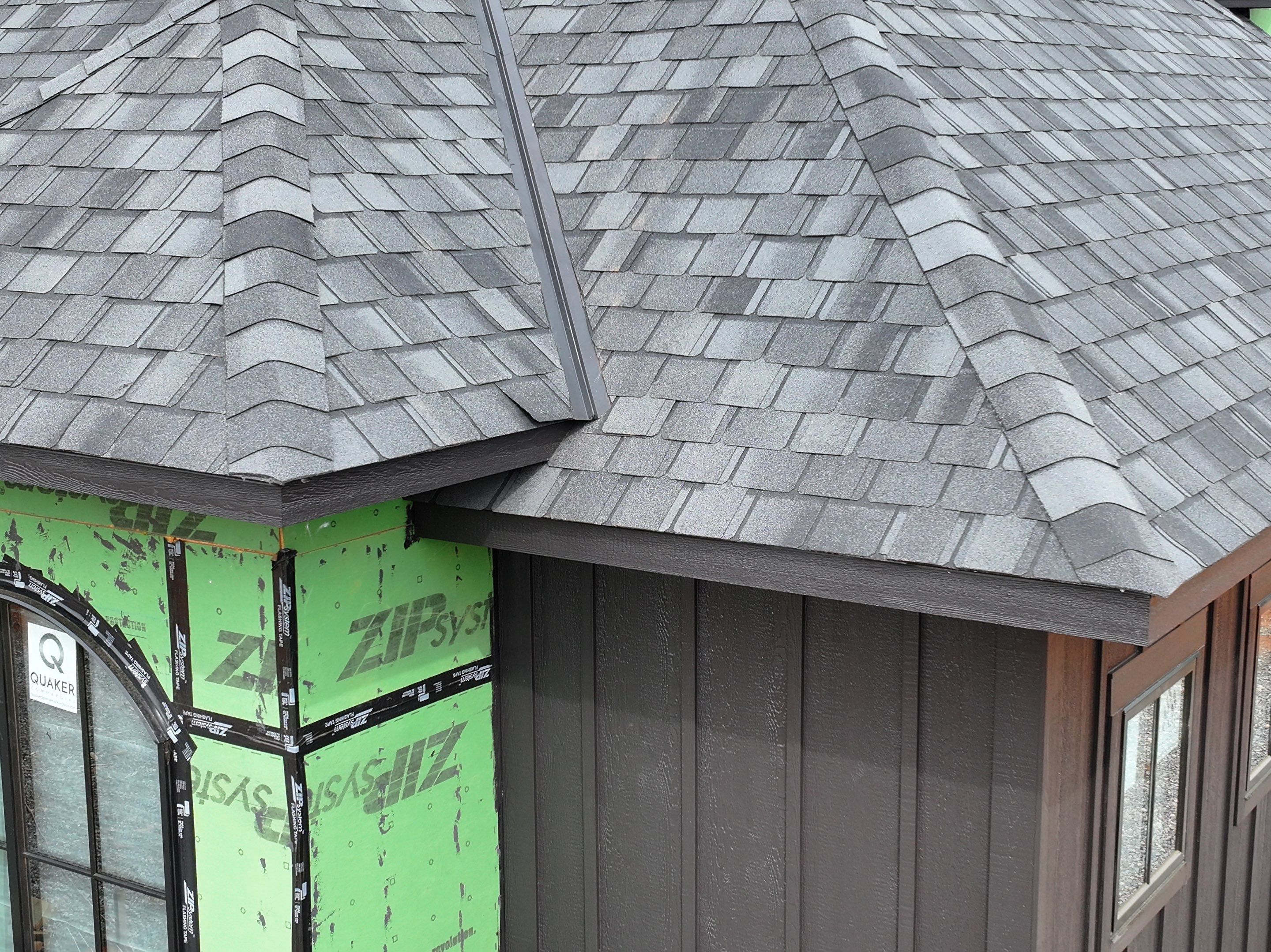 Lake Road New Construction - Belmont by Omnia Roofing