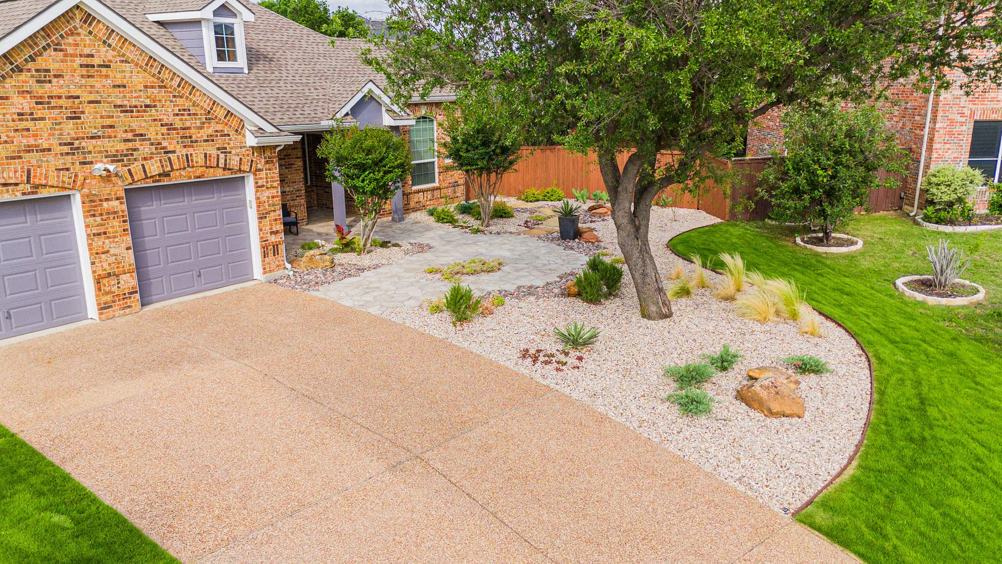 Southwestern Serenity: Rethinking the Front Yard by Complete Exterior Solutions