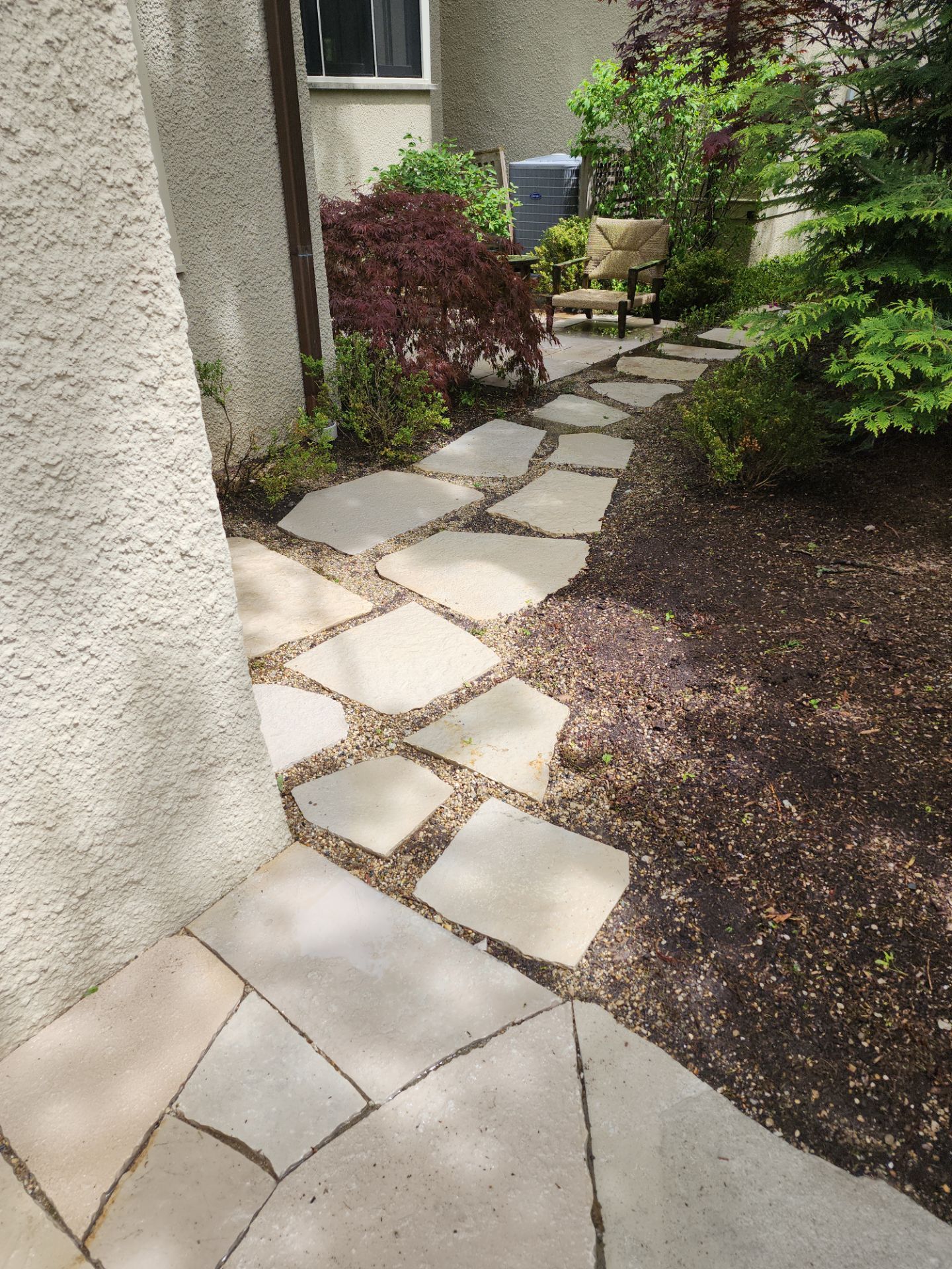 Natural Stone Surface Pressure Washing by Northern Power Washing LLC.