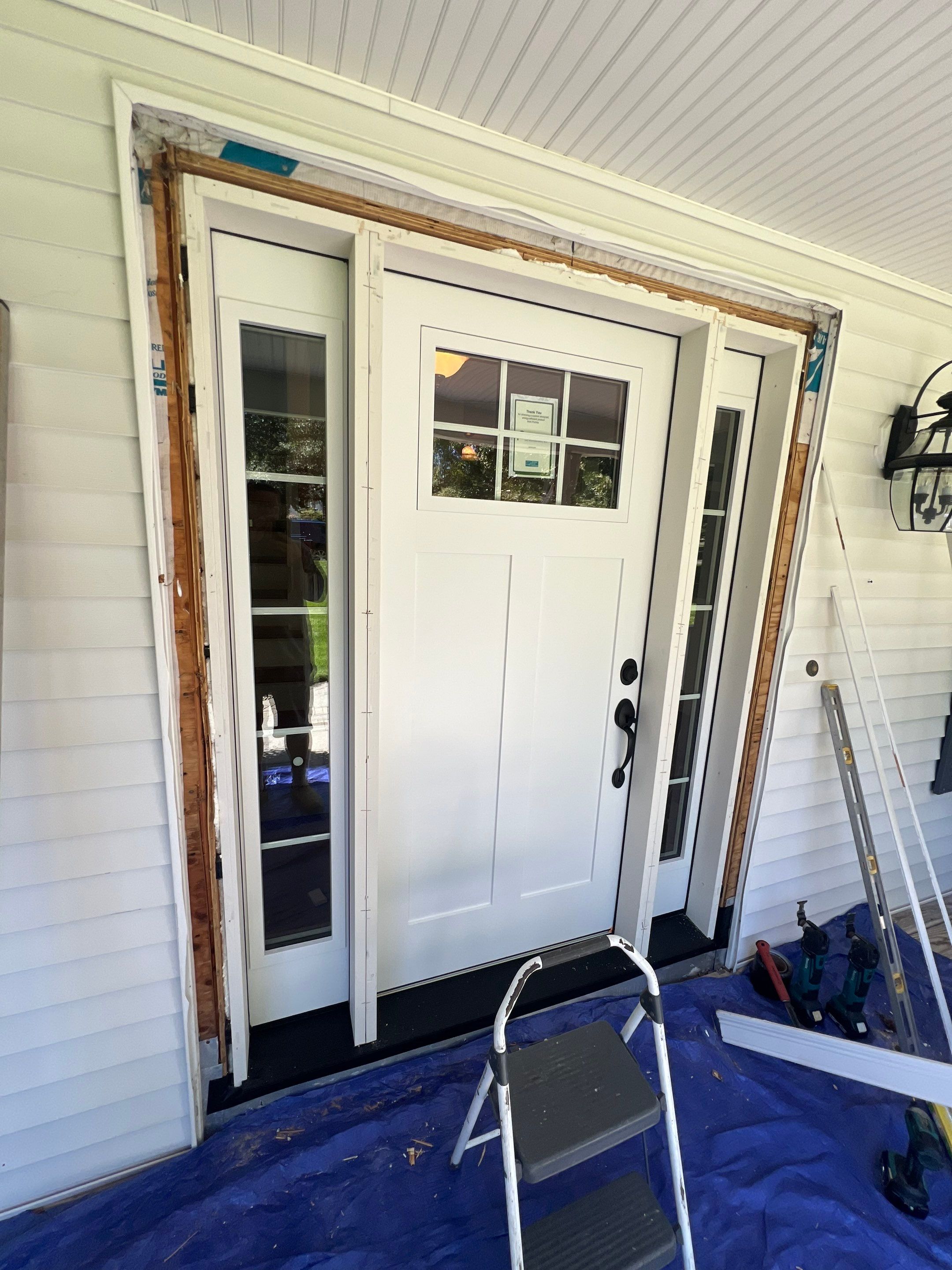 New Entry Door & Infinity by Marvin Windows by DiGiorgi Roofing and Siding Inc