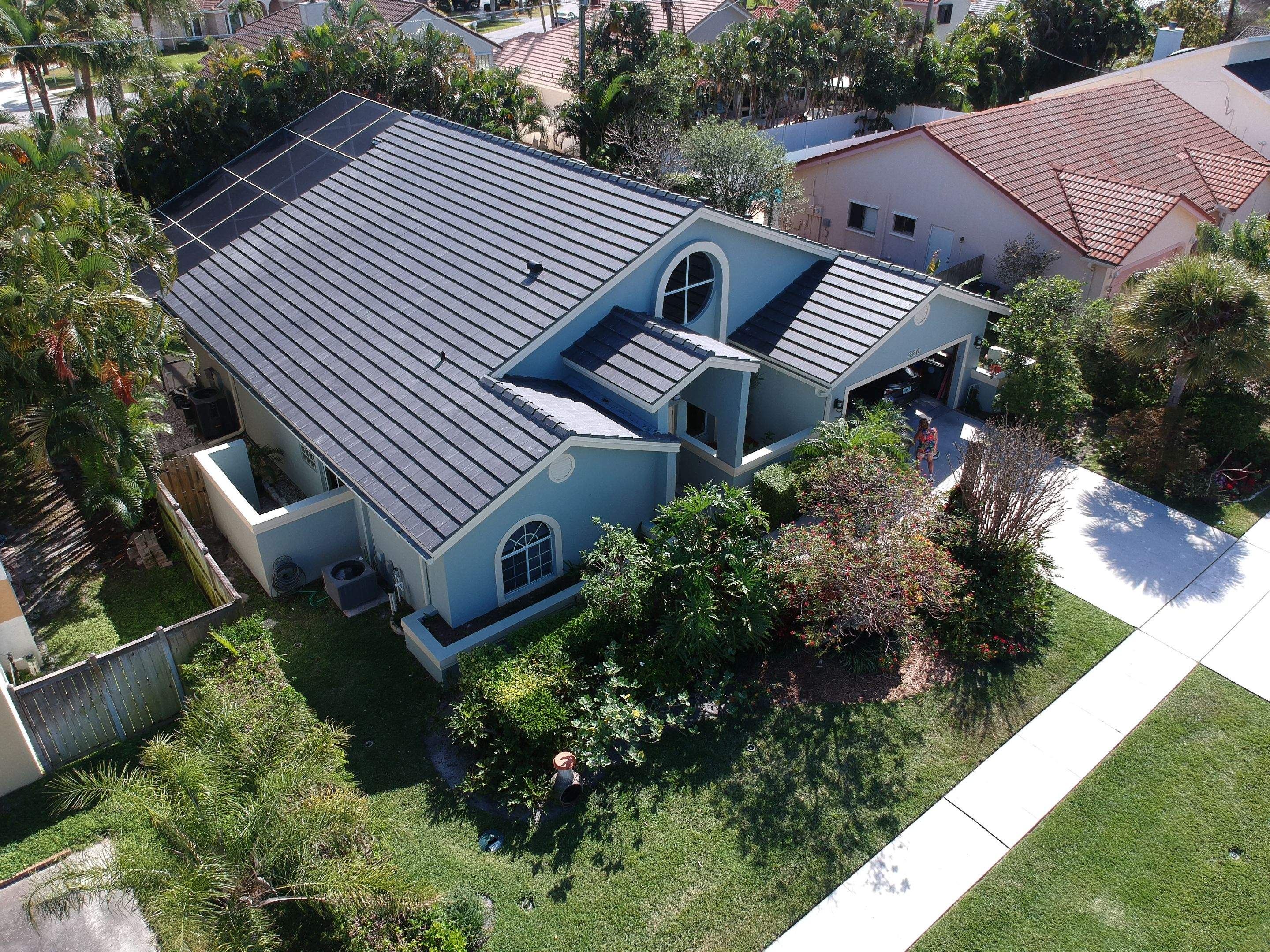 Residential Roofing Installation using Eagle Roofing Tile by BLUES BROTHERS ROOFING