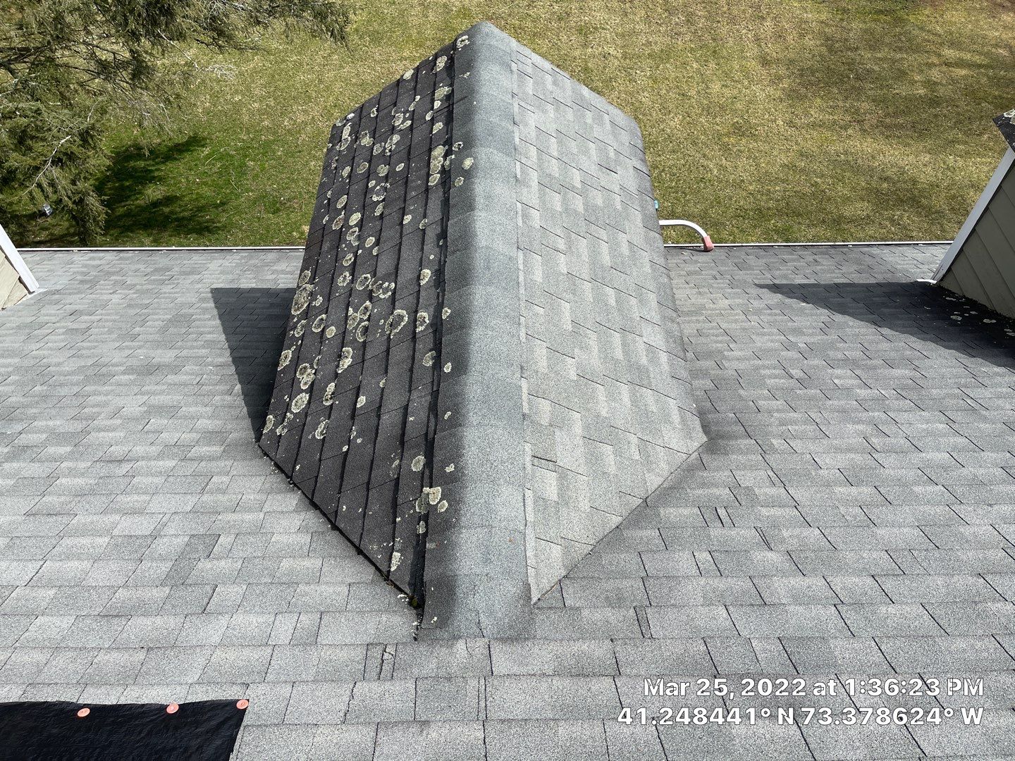 Residential Roofing Installation using onyx black by A Plus Exterior
