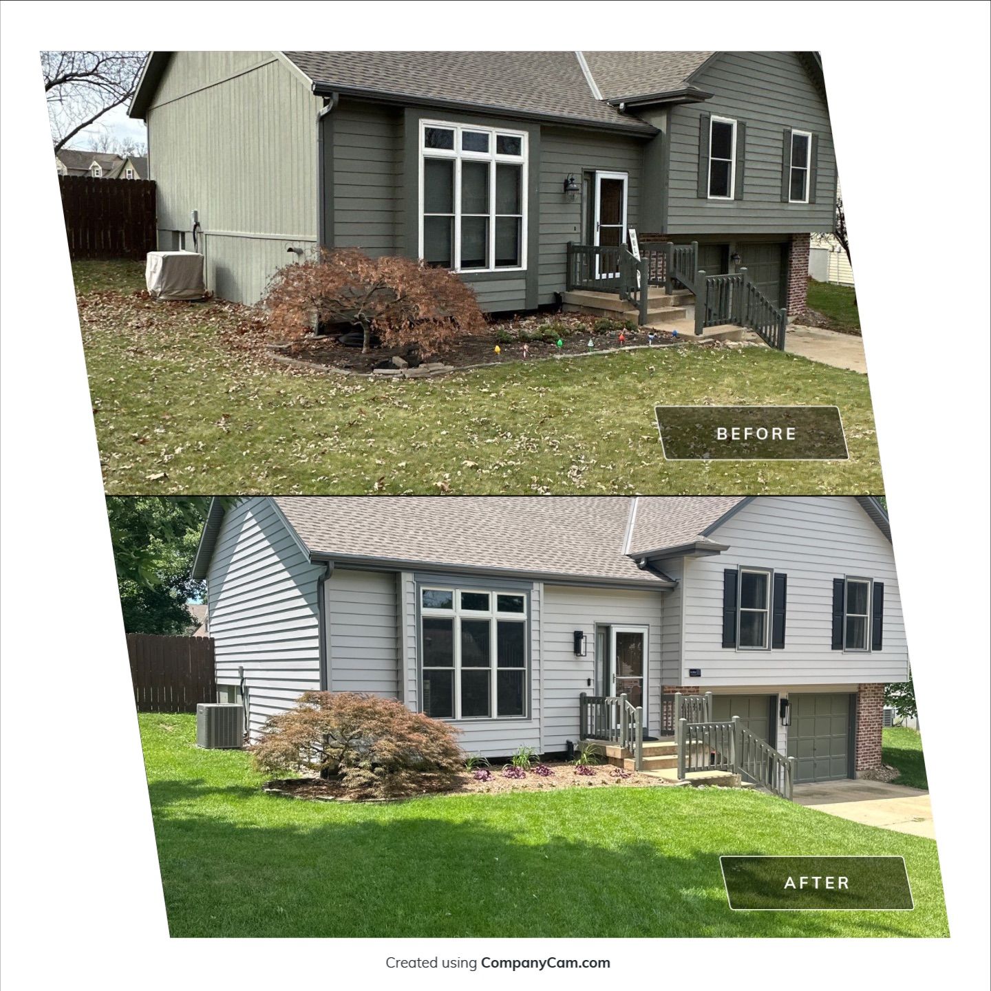 Whole-Home Craneboard Siding Replacement and Exterior Renovation in Shawnee by EEC Windows, Siding & Roofing