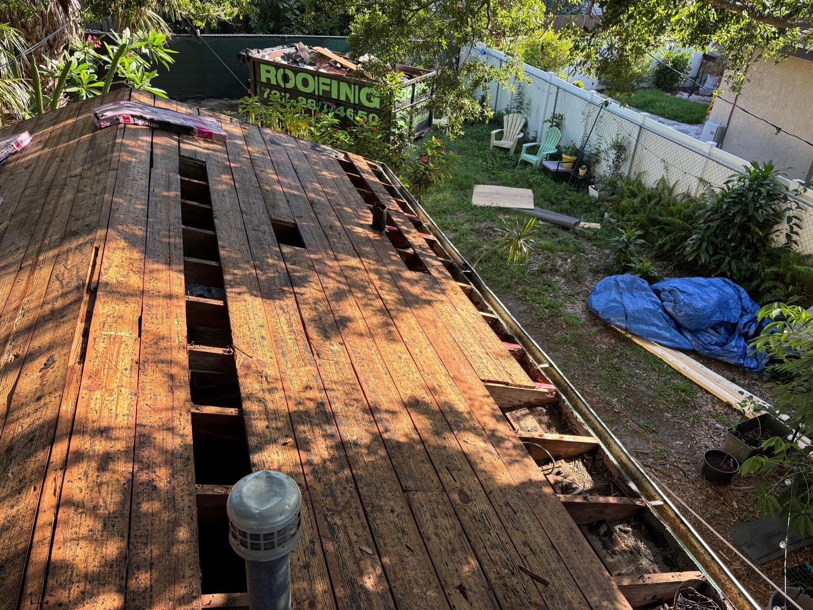 Project in St. Petersburg 33713 by Mitchell Roofing Company LLC 