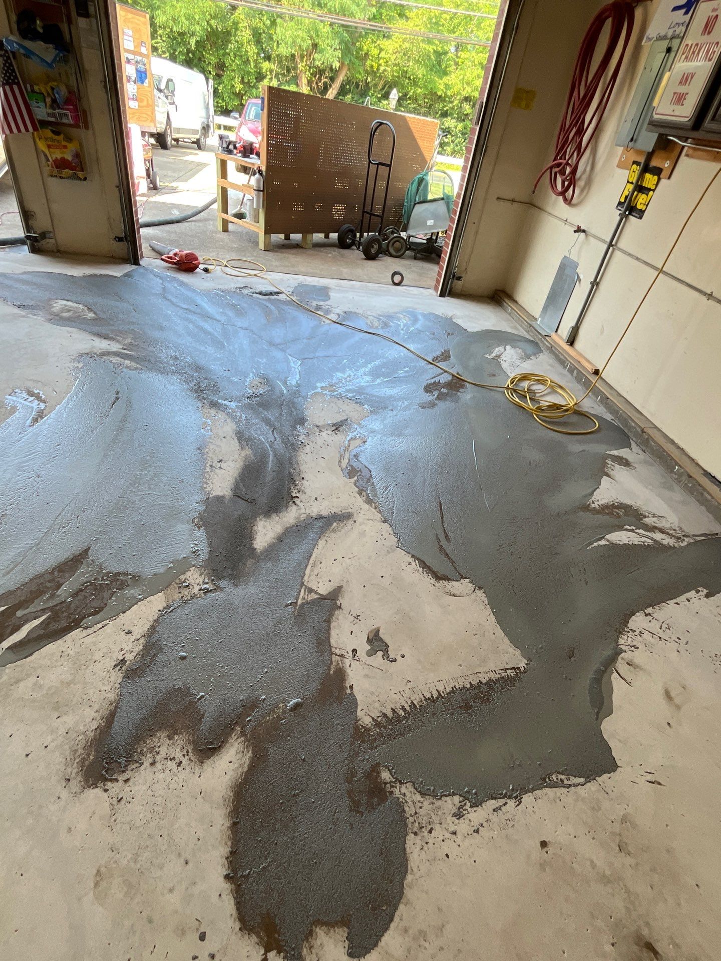 Porch + Garage Project in South Park Township by Floors in a Day, Inc