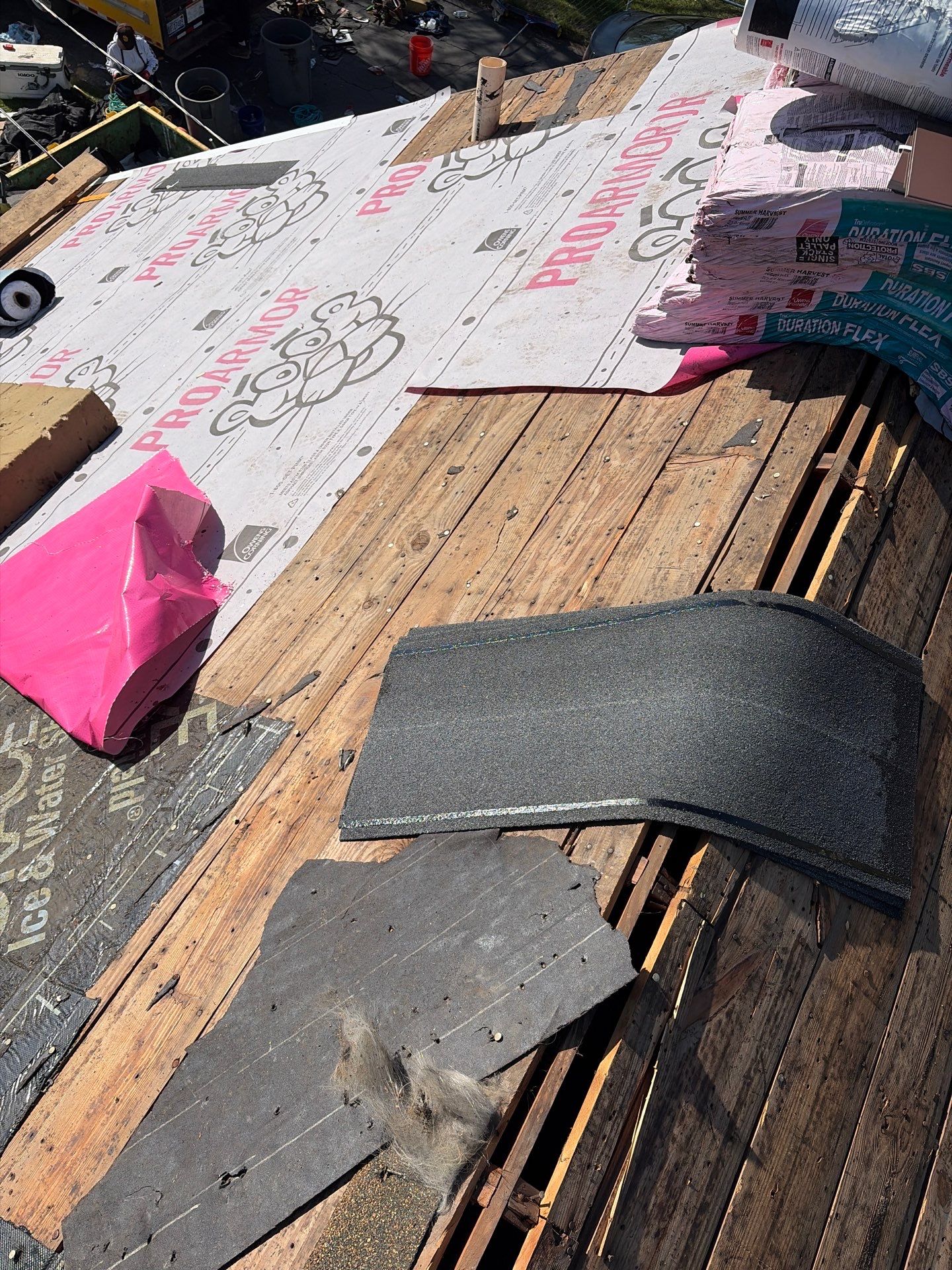 Roof Replacement using Owens Corning Duration Flex by 180 Contractors
