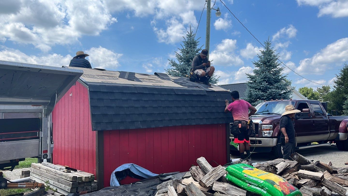 Residential Roofing Installation using GAF Timberline HDZ Charcoal by Nitro Roofing and Construction