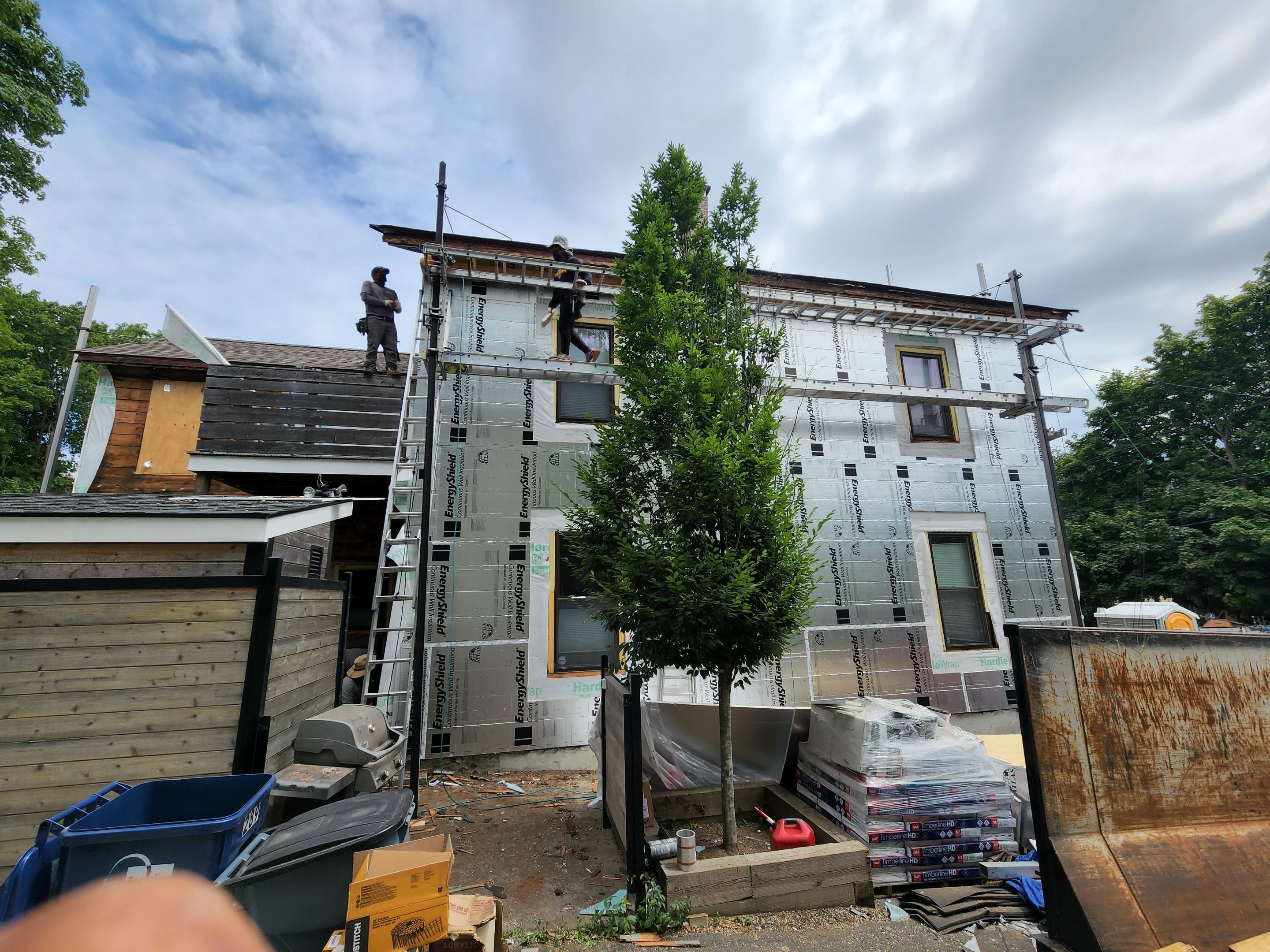 Siding Installation using James Hardie by UBrothers Construction