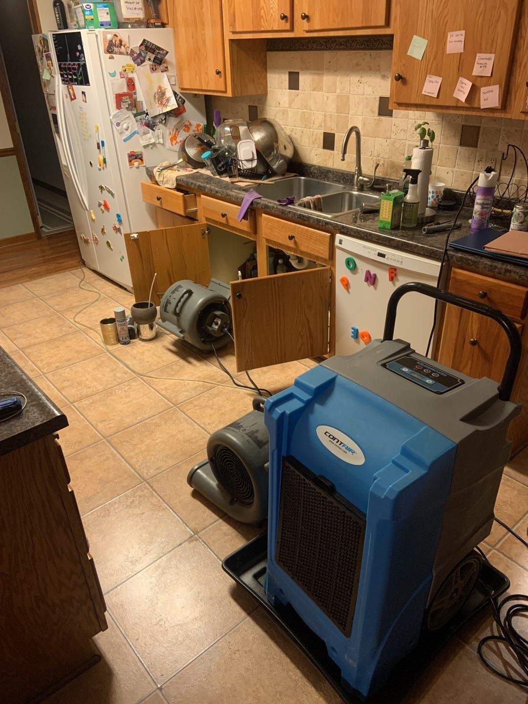 Kitchen Sink Water Leak by Chicagoland Water Medics