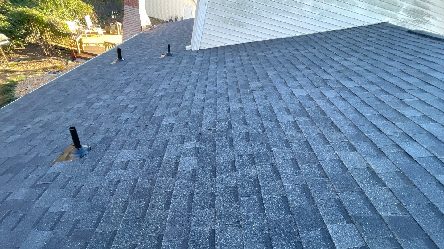 Residential Multi Structure Roof + Gutters & Downspouts Install  by Titan Commercial & Residential Roofing 