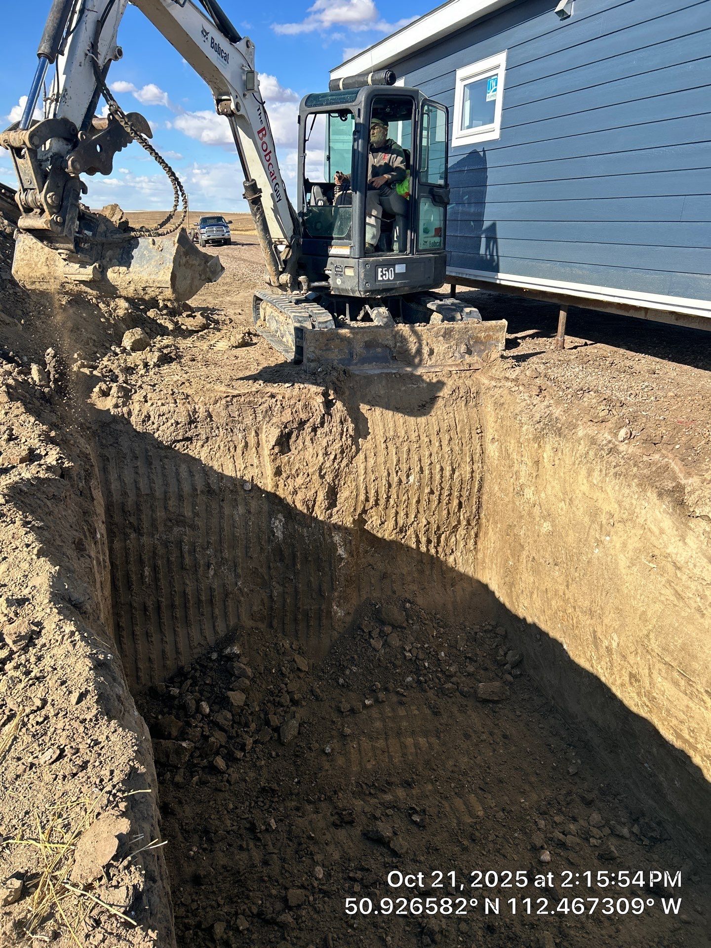 Full Septic System Installation With Polyethylene Tanks In Alberta by Septic Medic Inc.