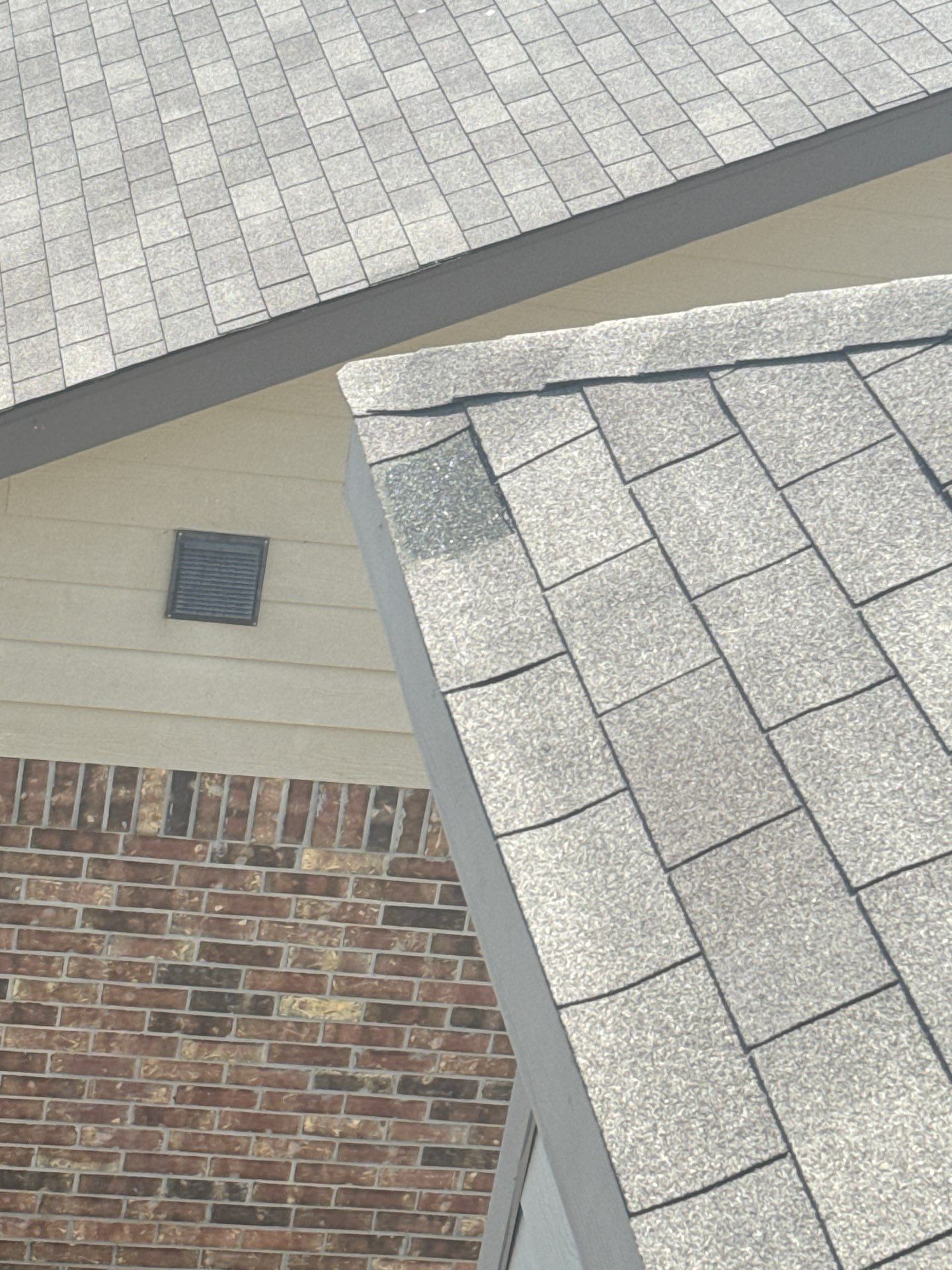 Hail Damage using Owen's Corning Duration (Lifetime) Shingles by Roof Repair Company
