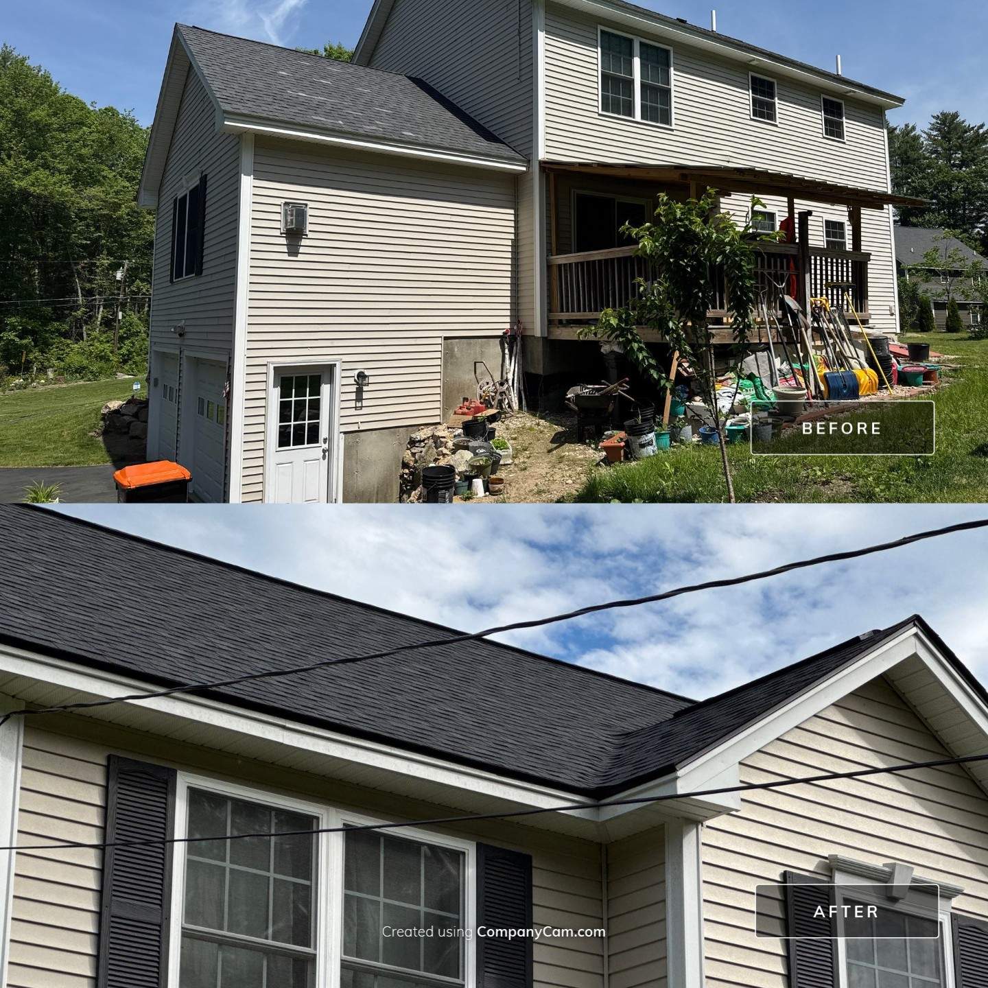 Premium Roof Replacement in Auburn, NH | Owens Corning Onyx Black by Compass exteriors