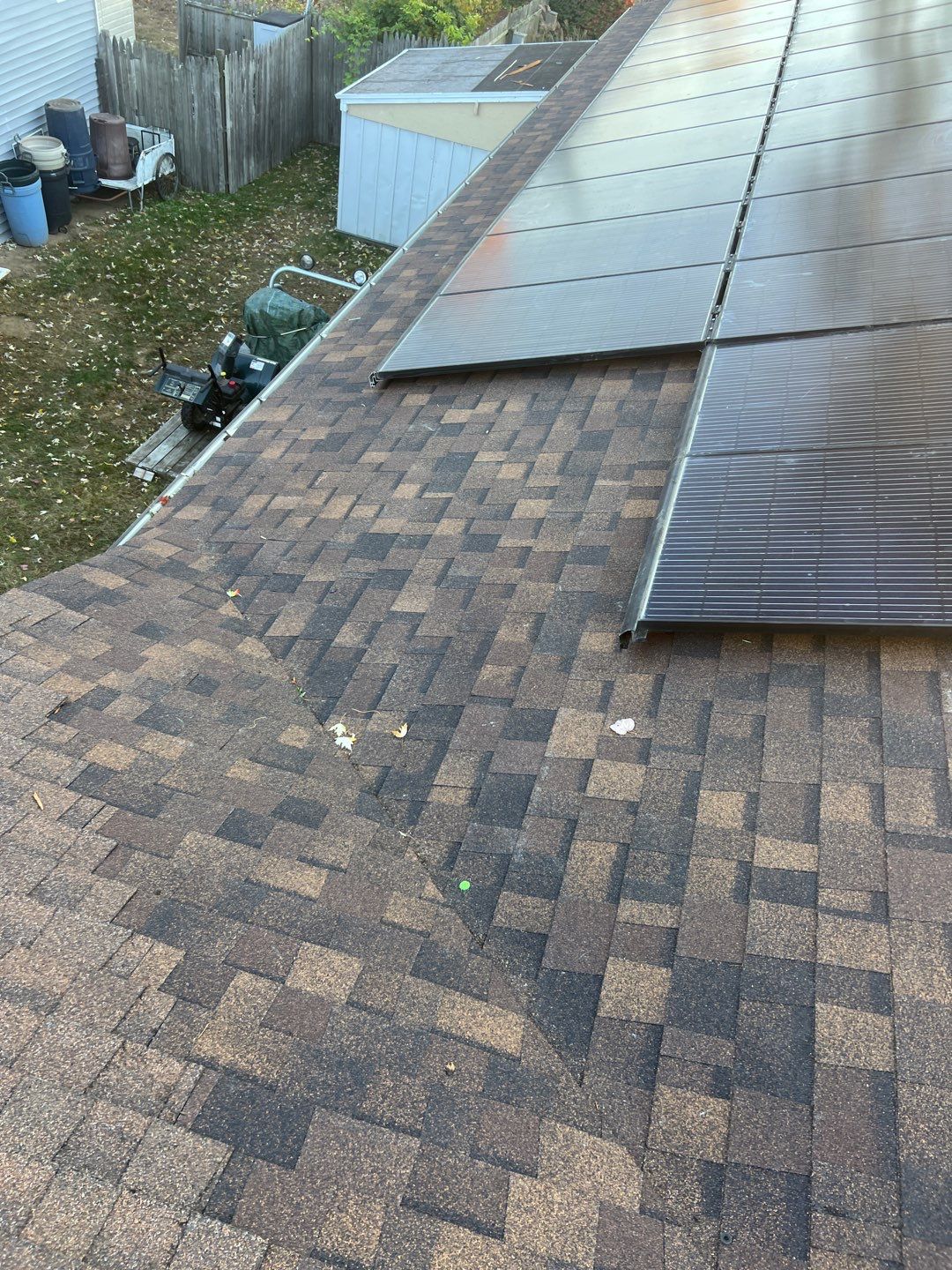 Autumn Brown Shingles by Reimagine Roofing