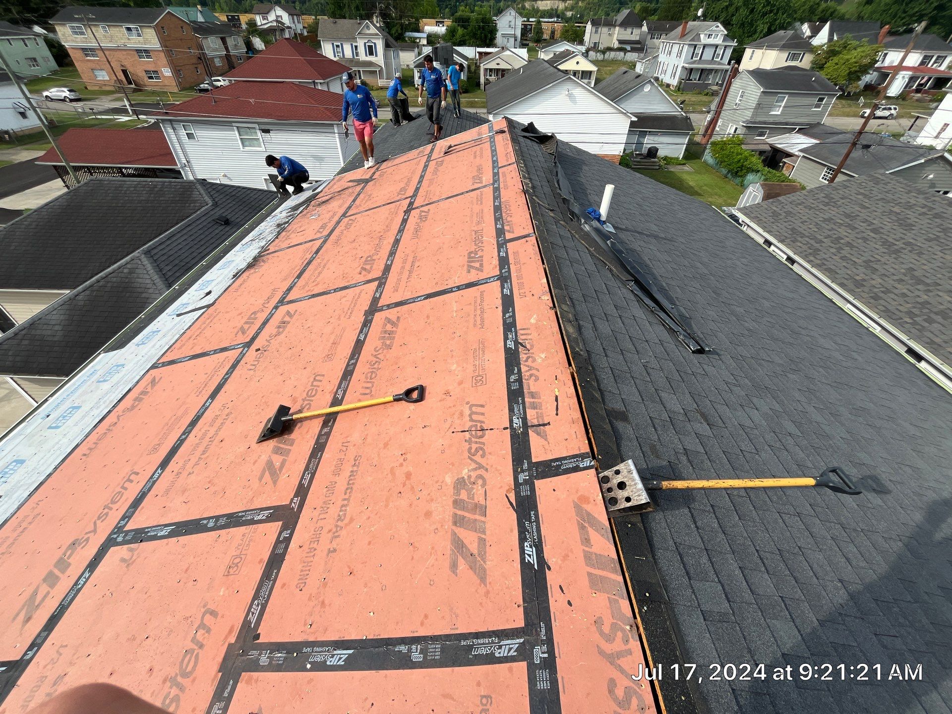 Residential Roofing Installation using Certainteed Landmark Pro Shingles by Fahey Roofing + Contracting