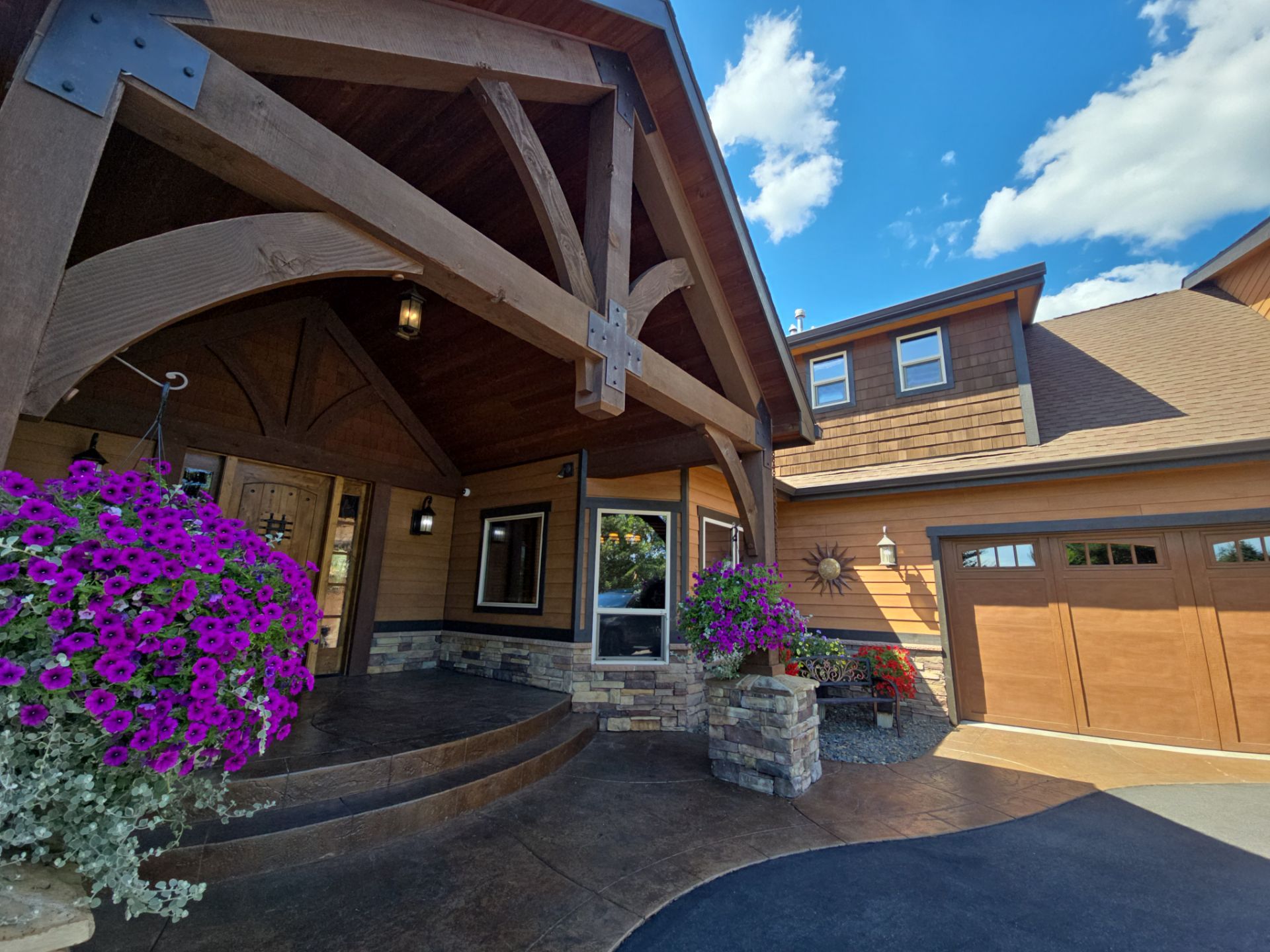 Residential Restain In Dalton Gardens by Coeur D Alene Painting Group