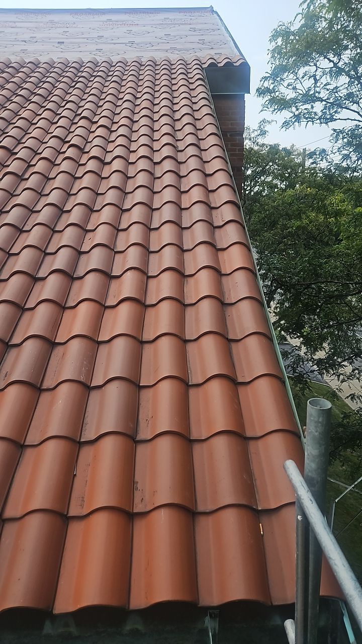 Commercial Roofing using  Ludowici Spanish 18 Clay Tile by Absolute Roofing and Construction