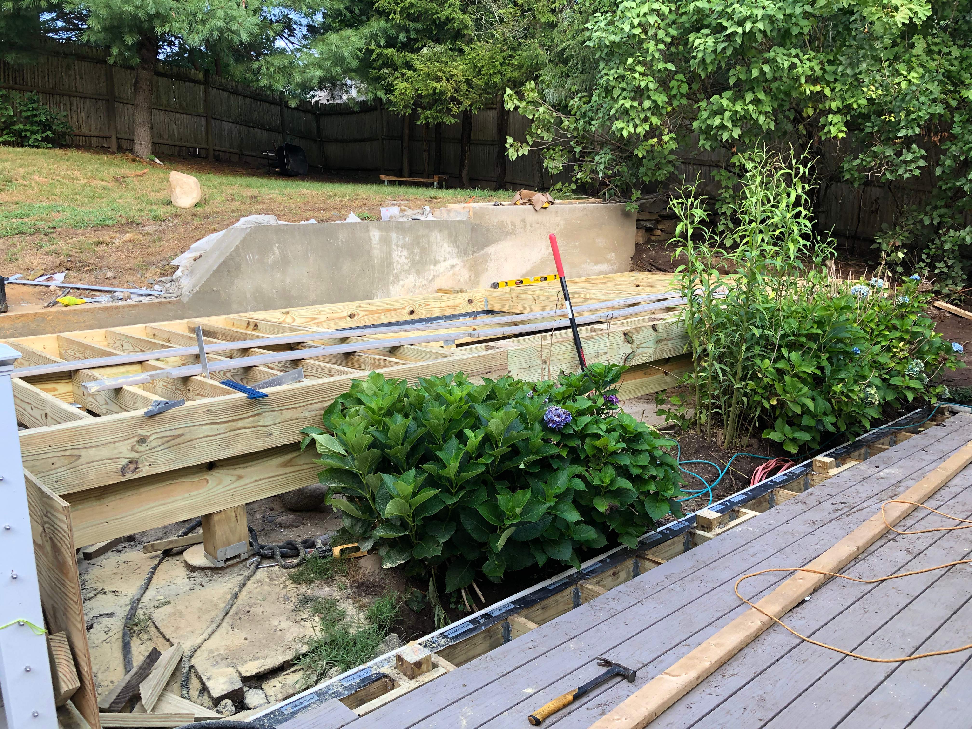Porch/Deck Construction using AZEK by UBrothers Construction