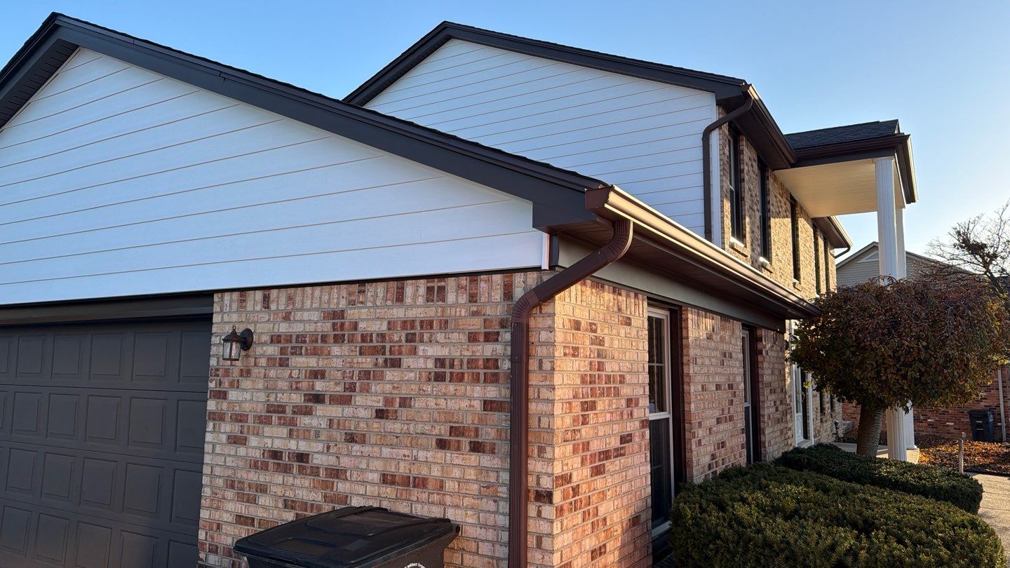 Siding Replacement using Ascend Glacier White by 180 Contractors