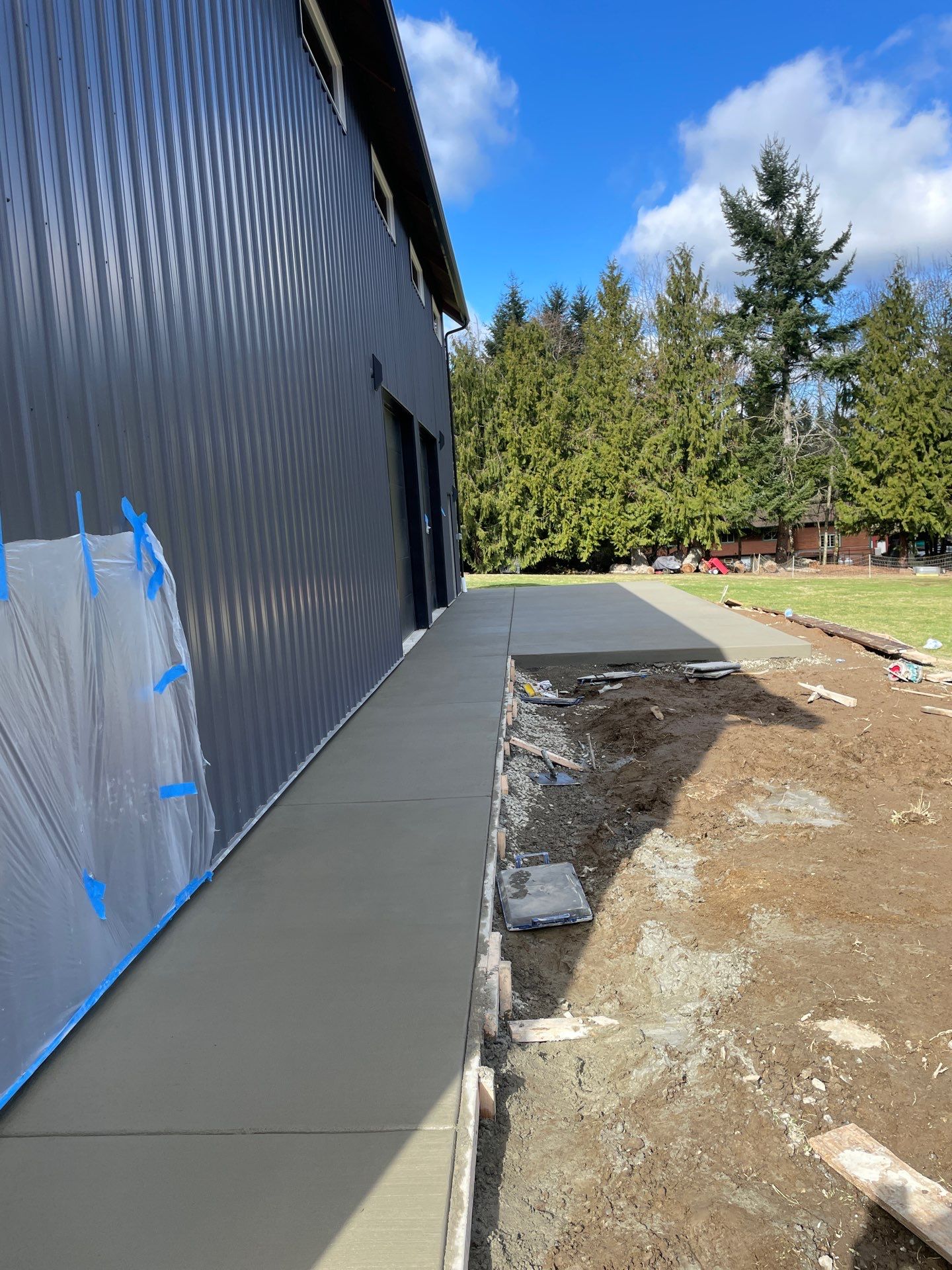 Concrete Walkway Surround and Front Patio | Snohomish  by Jireh Asphalt & Concrete Inc 
