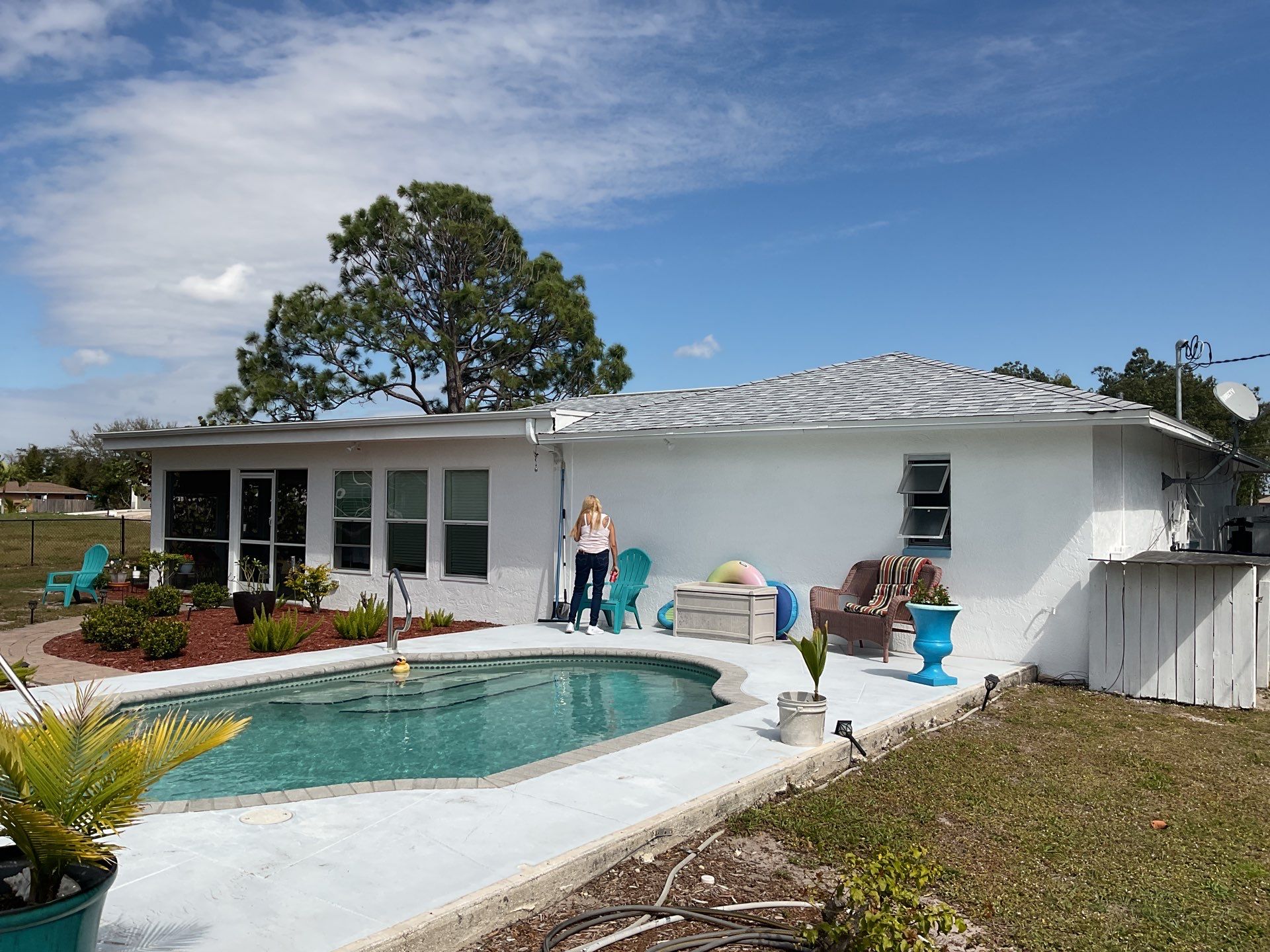 Soffit and Fascia Installation in Cape Coral FL by Gutter Professors