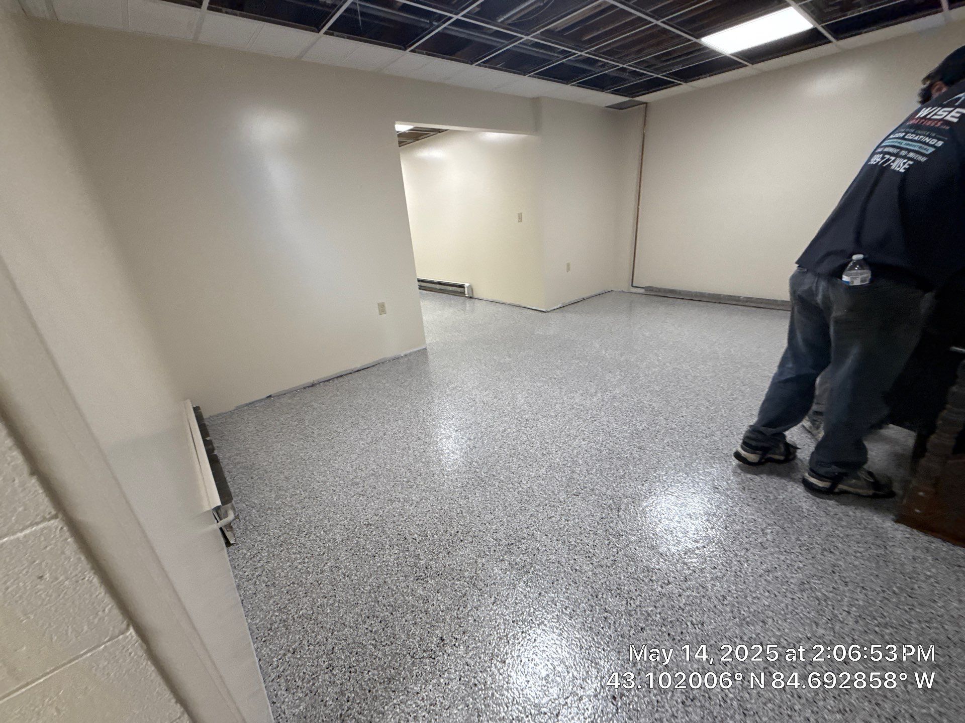 Project in Maple Rapids by Wise Coatings of Central Michigan