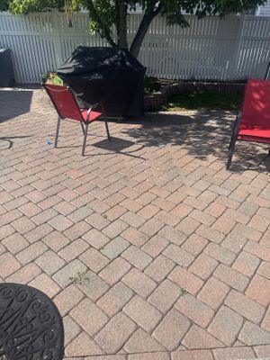 Paver Re-Leveling in Emerson, NJ — Gallo Bros job photo