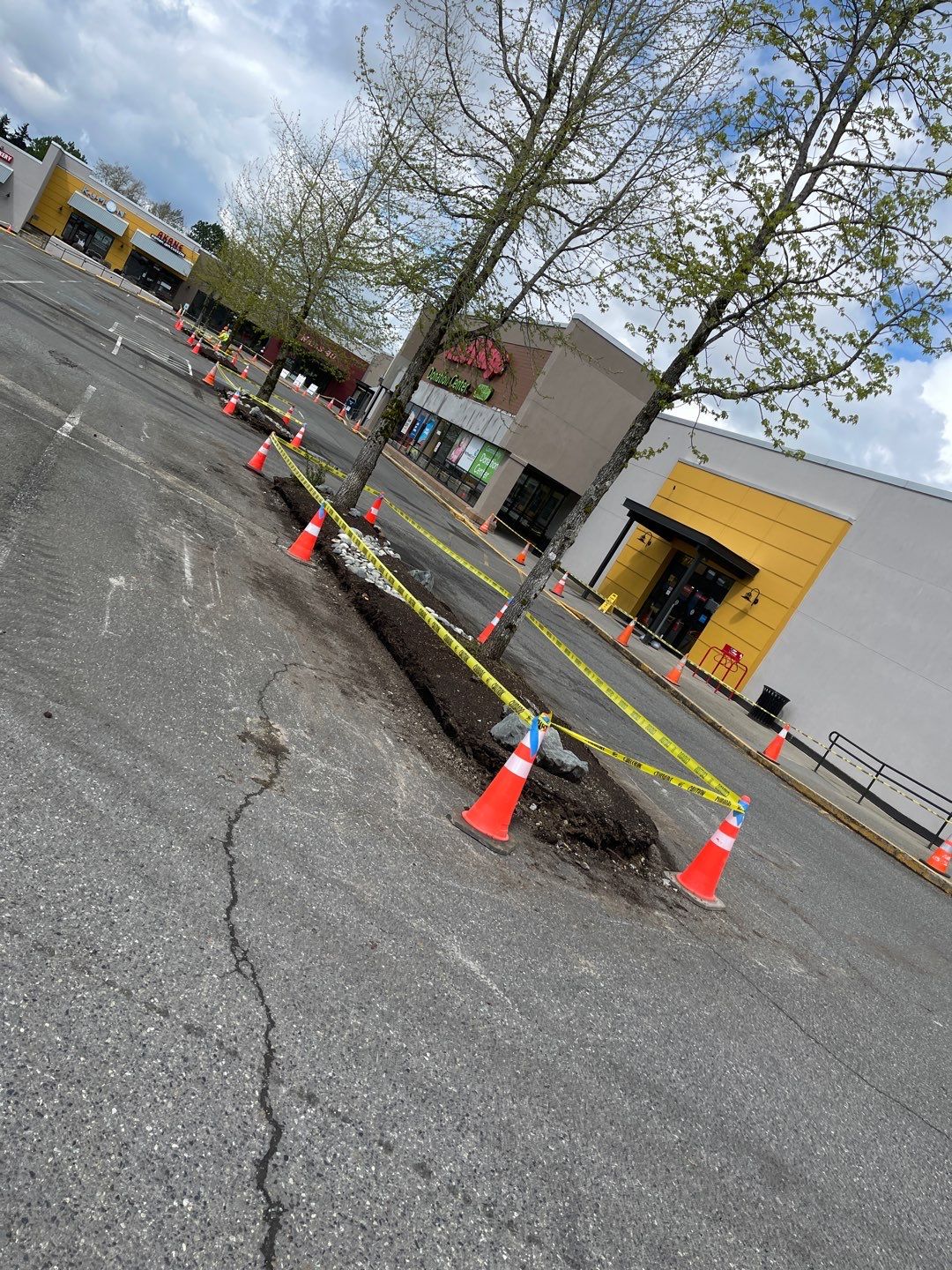 Colliers - Woodinville New Asphalt Parking Lot by Jireh Asphalt & Concrete Inc 