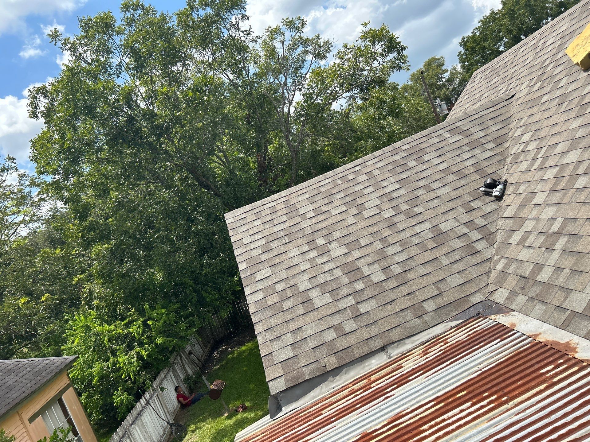 Residential Roofing Installation using Owen's Corning Duration (Lifetime) Shingles by Roof Repair Company