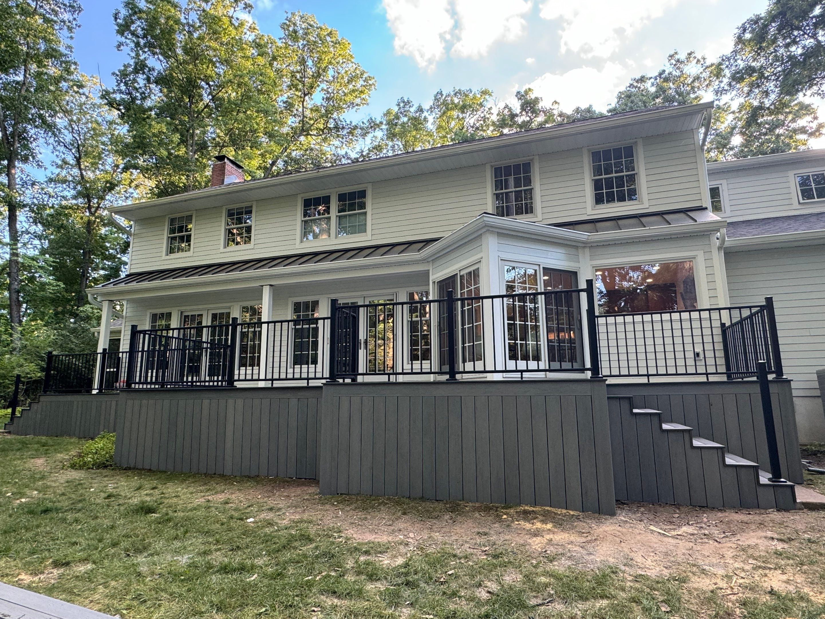 Deck and Side Porch Resurface  by deck guardian