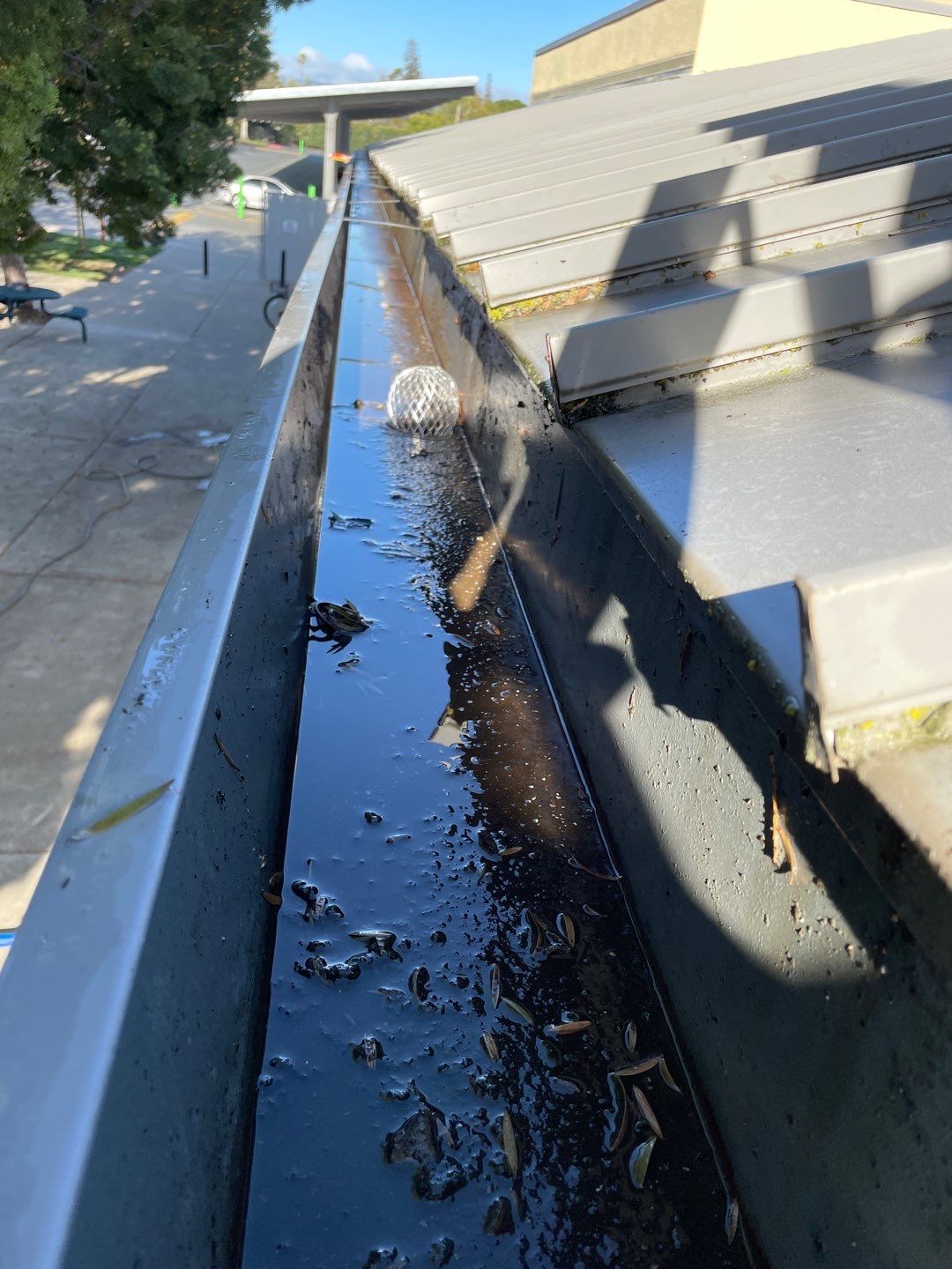 Commercial Gutter Cleaning-Los Altos by All One Solar Shine