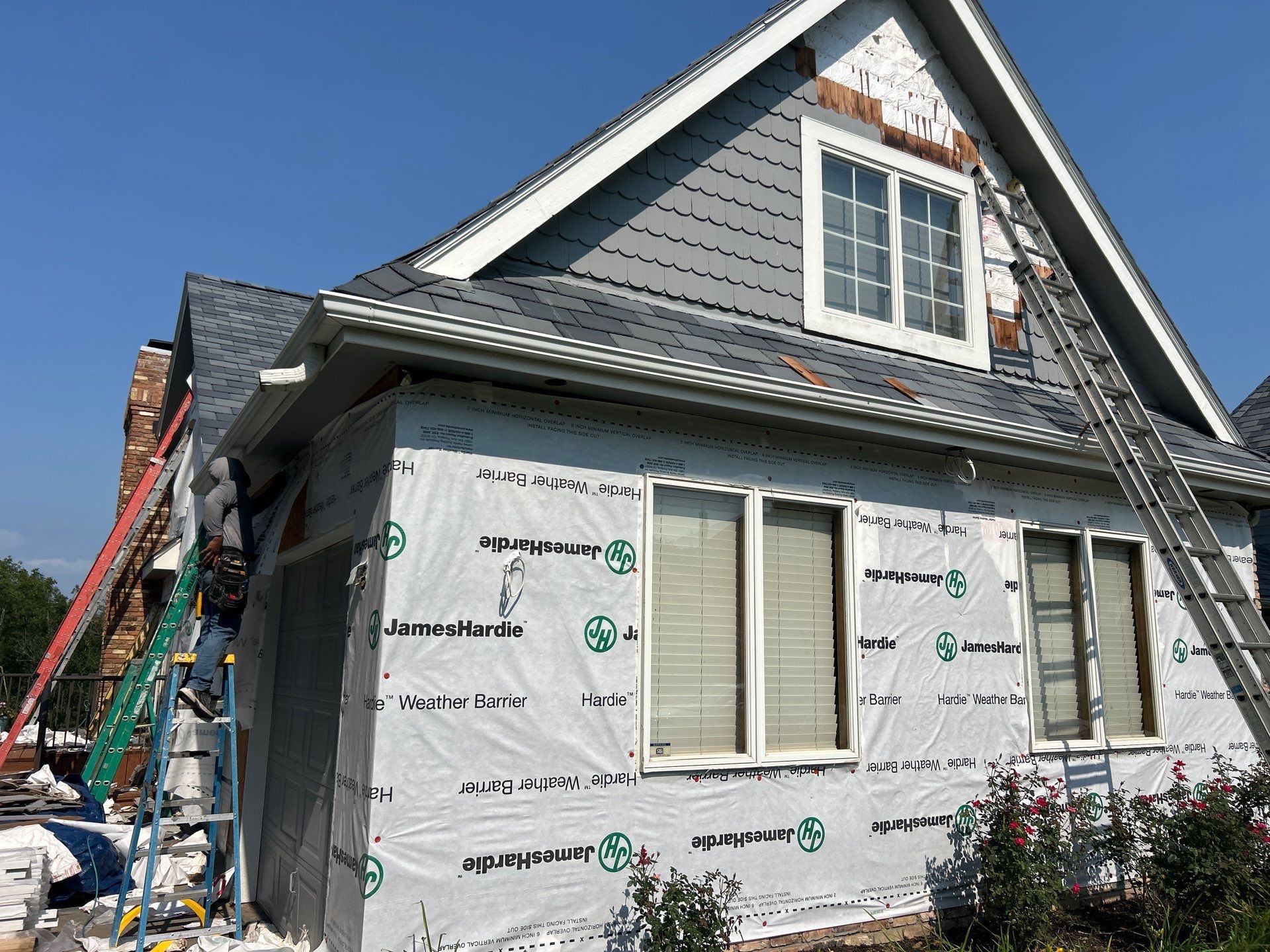 Full Window Replacement and Exterior Siding Update in Omaha by Carps Complete Exteriors