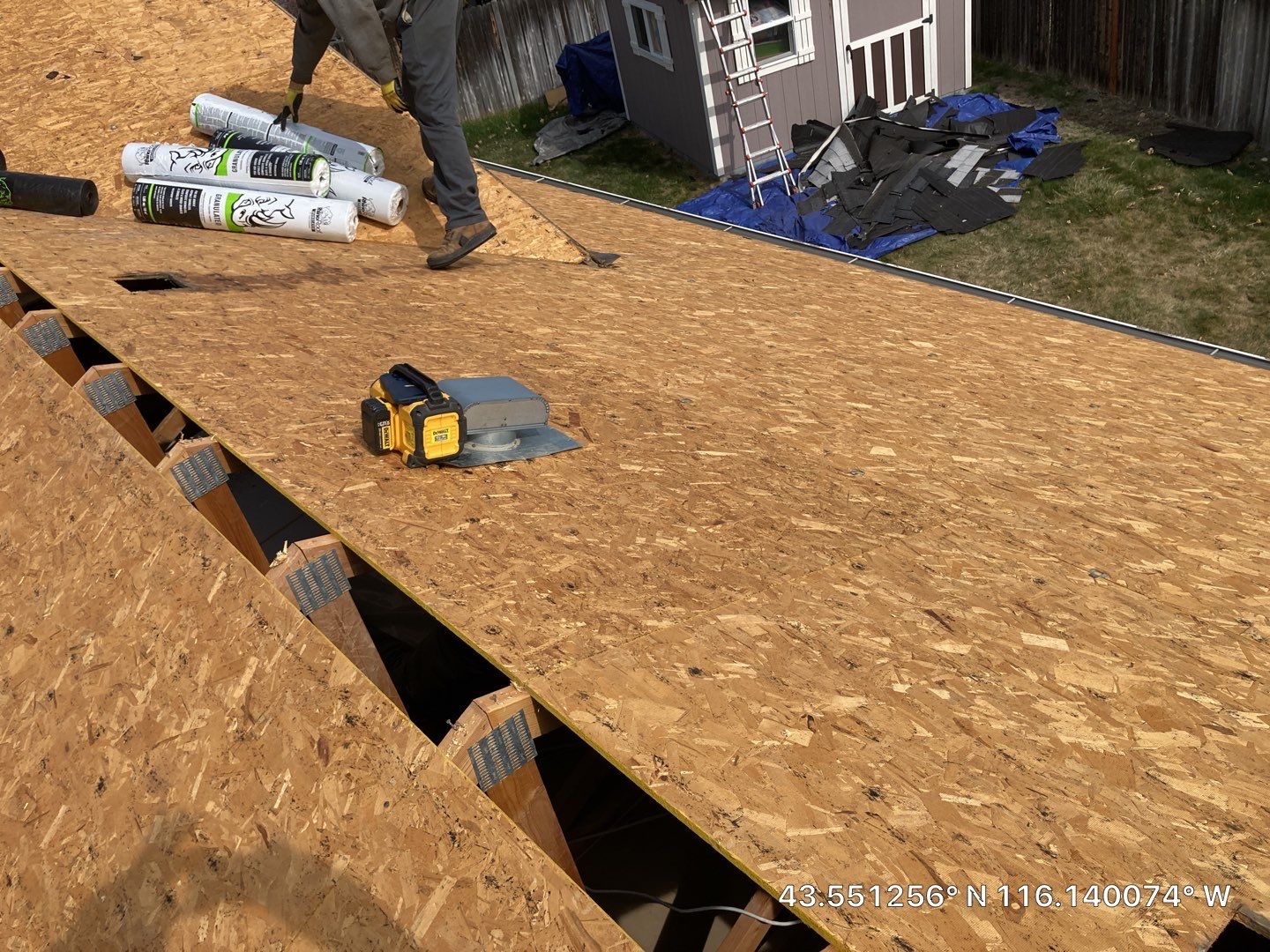 Boise Idaho Residential Roofing Installation using Owens Corning by ID Roofing LLC